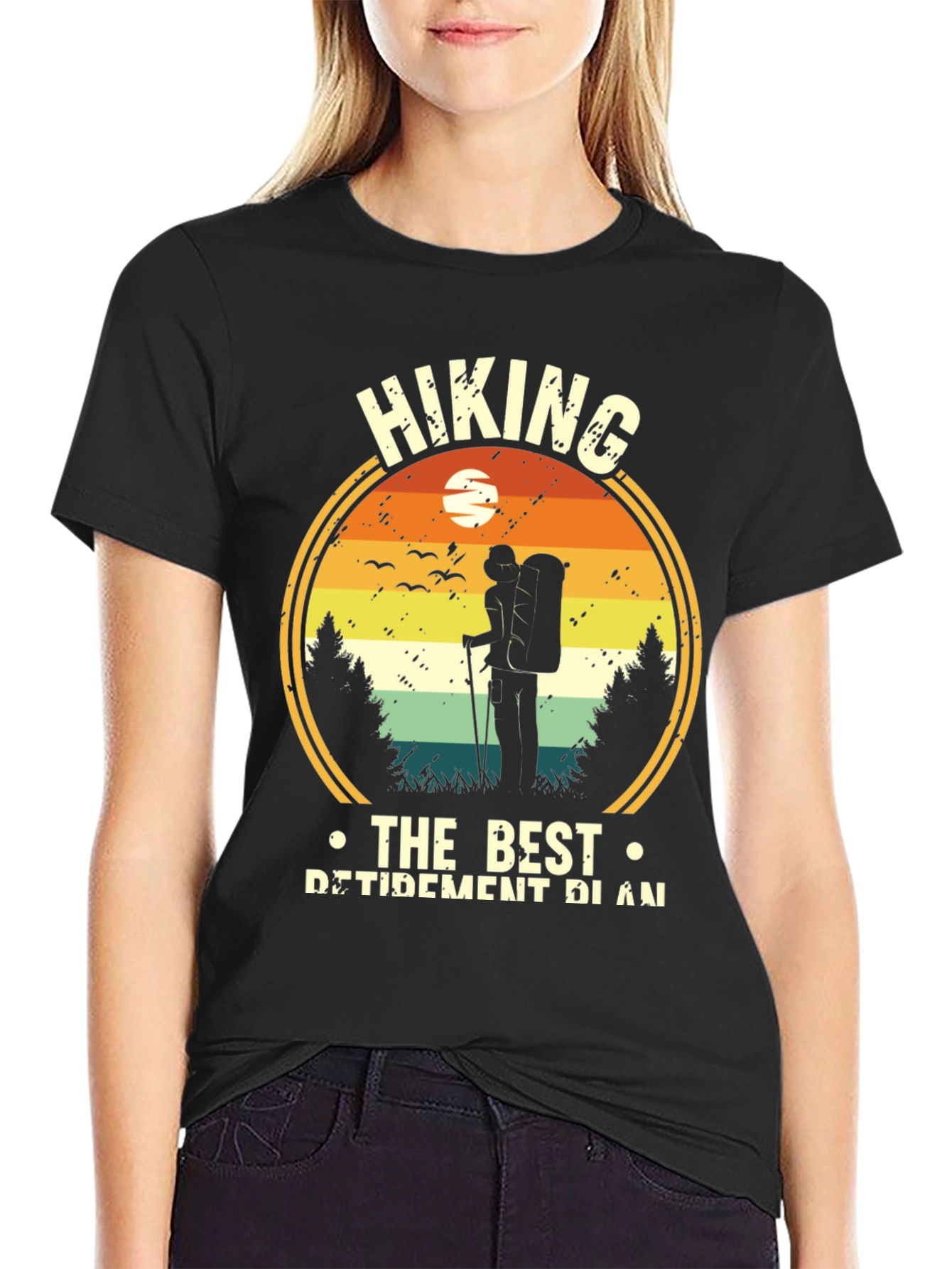 Hiking Retirement Plan T-Shirt