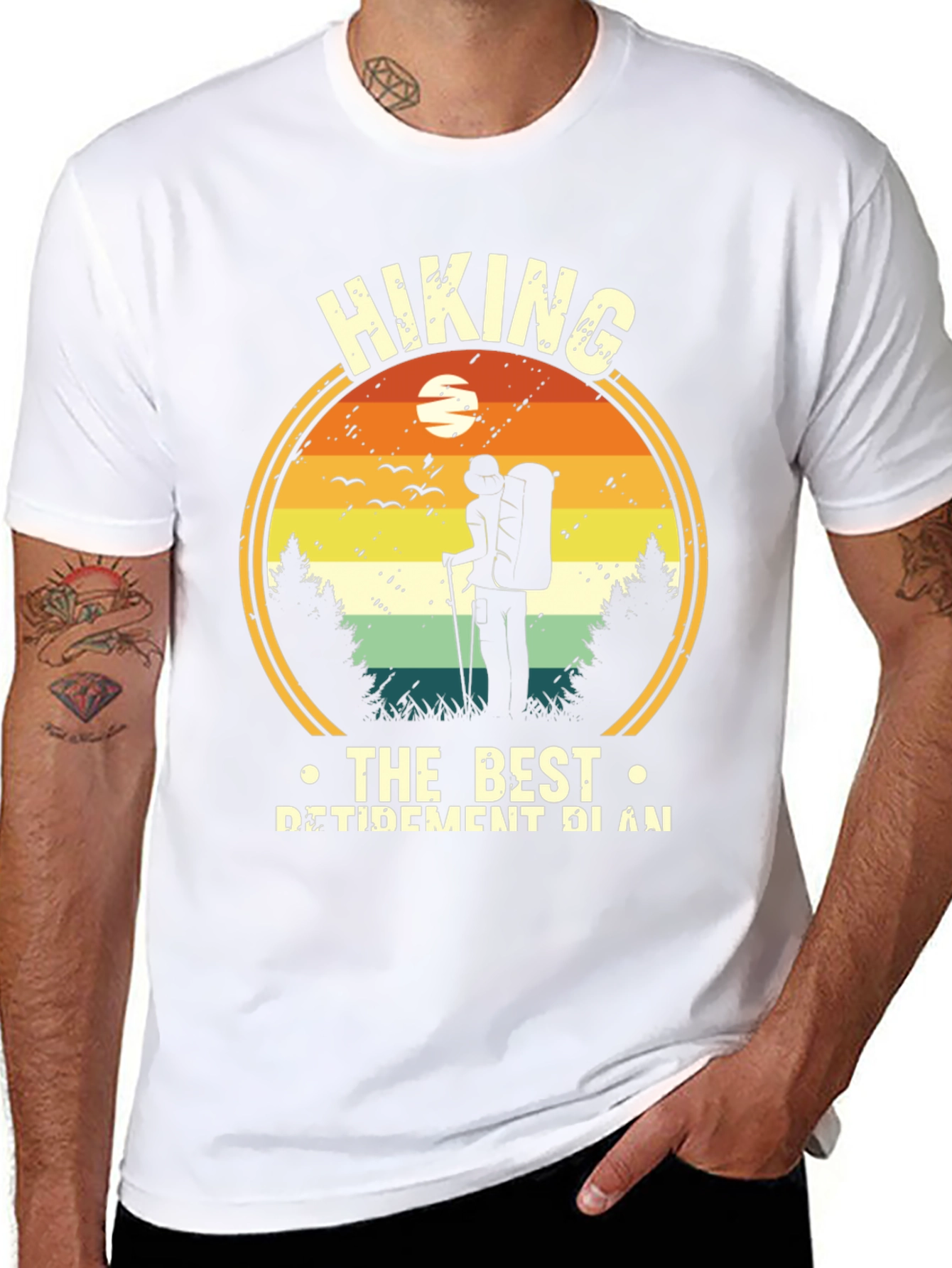 Hiking Retirement Plan T-Shirt