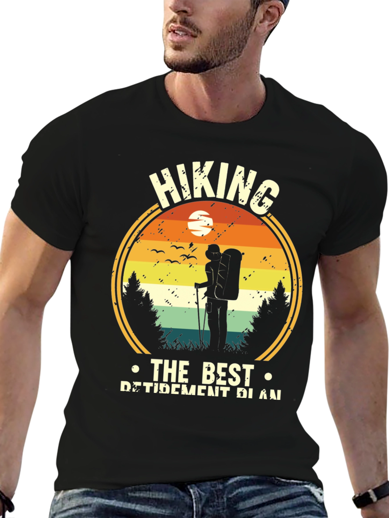 Hiking Retirement Plan T-Shirt