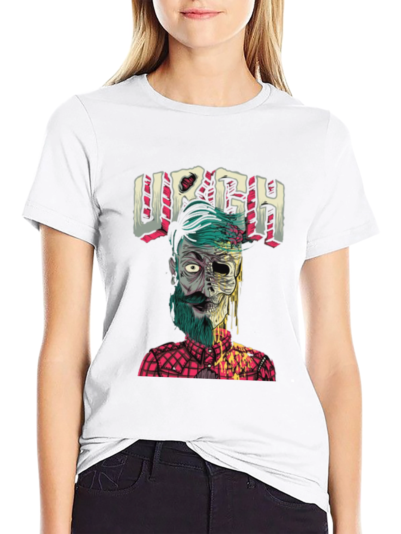 Urgh Zombie Lumberjack Graphic Tee - Mens