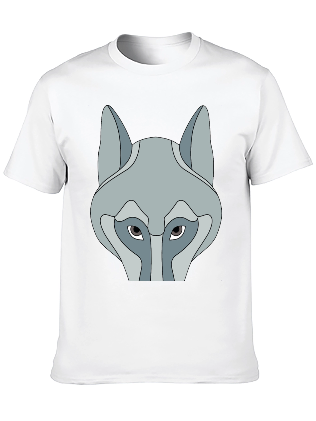 Wolf Graphic Tee - Stylish Black T-Shirt