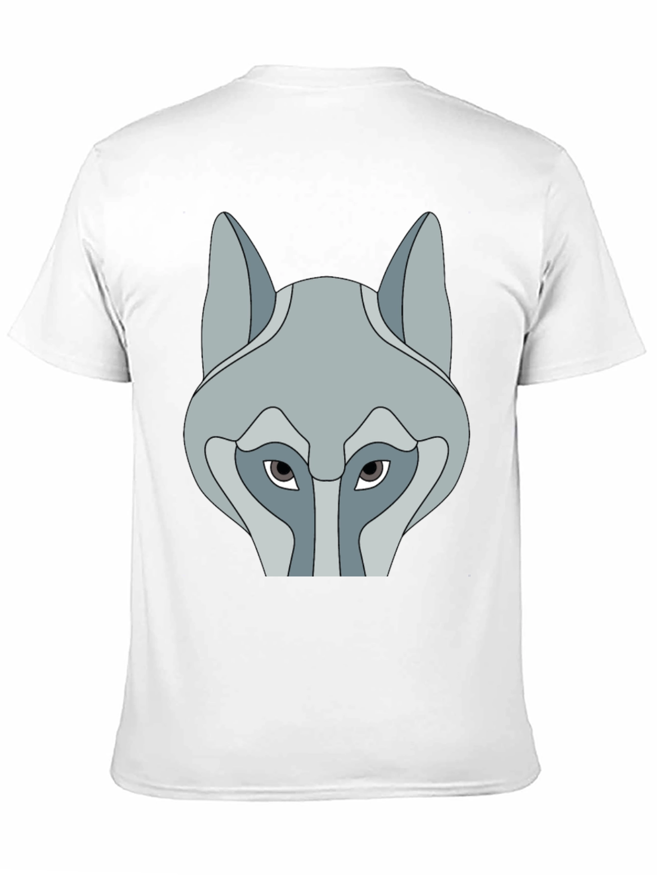 Wolf Graphic Tee - Stylish Black T-Shirt