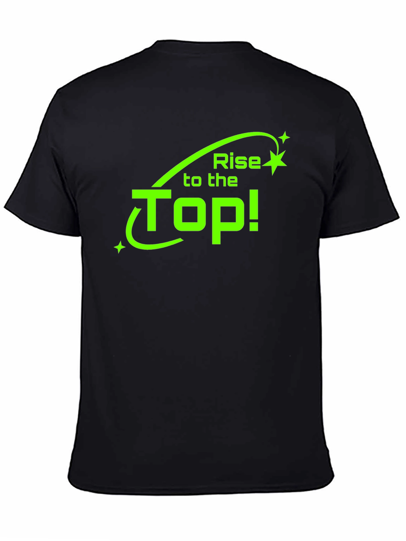 Rise to the Top Black T-Shirt