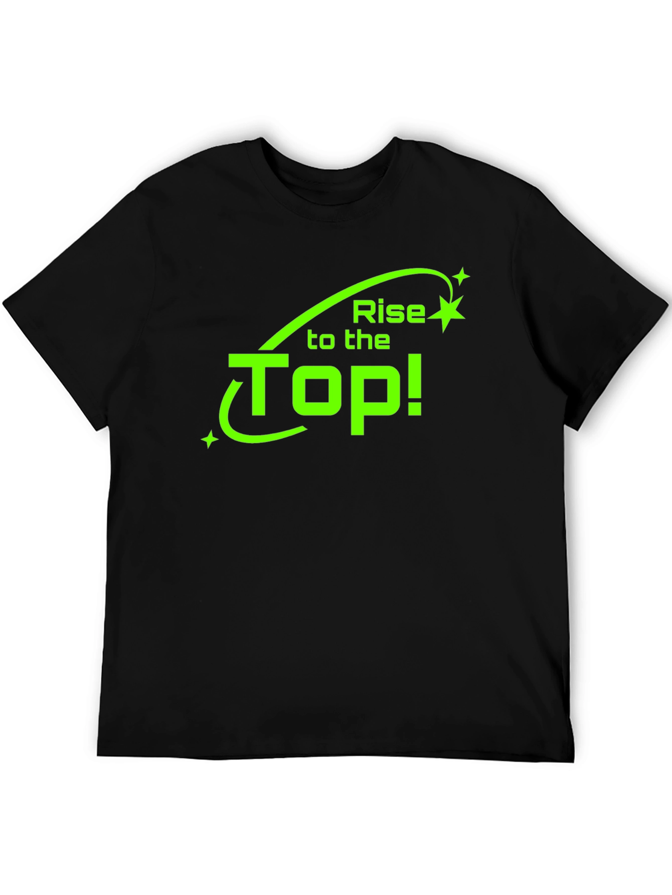 Rise to the Top Black T-Shirt