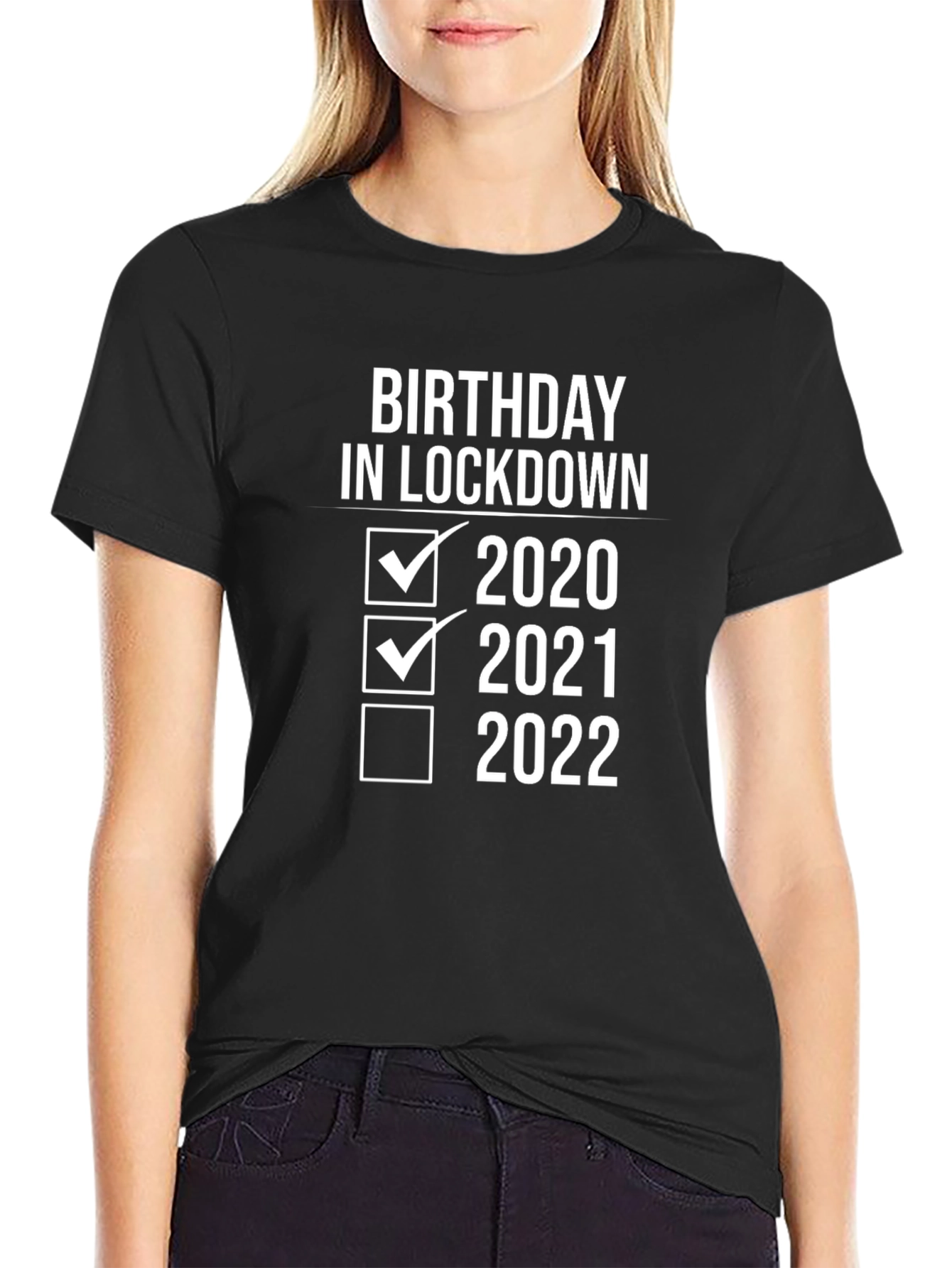 Birthday In Lockdown T-Shirt Funny Gift