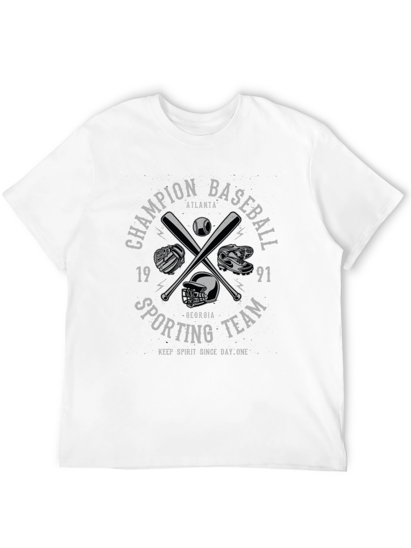 Champion Baseball Sporting Team T-Shirt