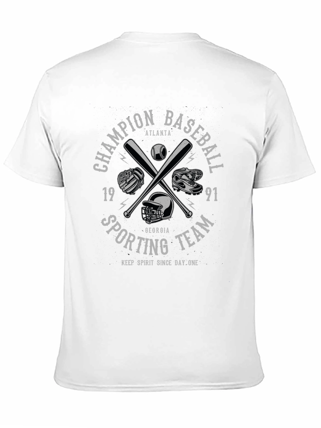 Champion Baseball Sporting Team T-Shirt