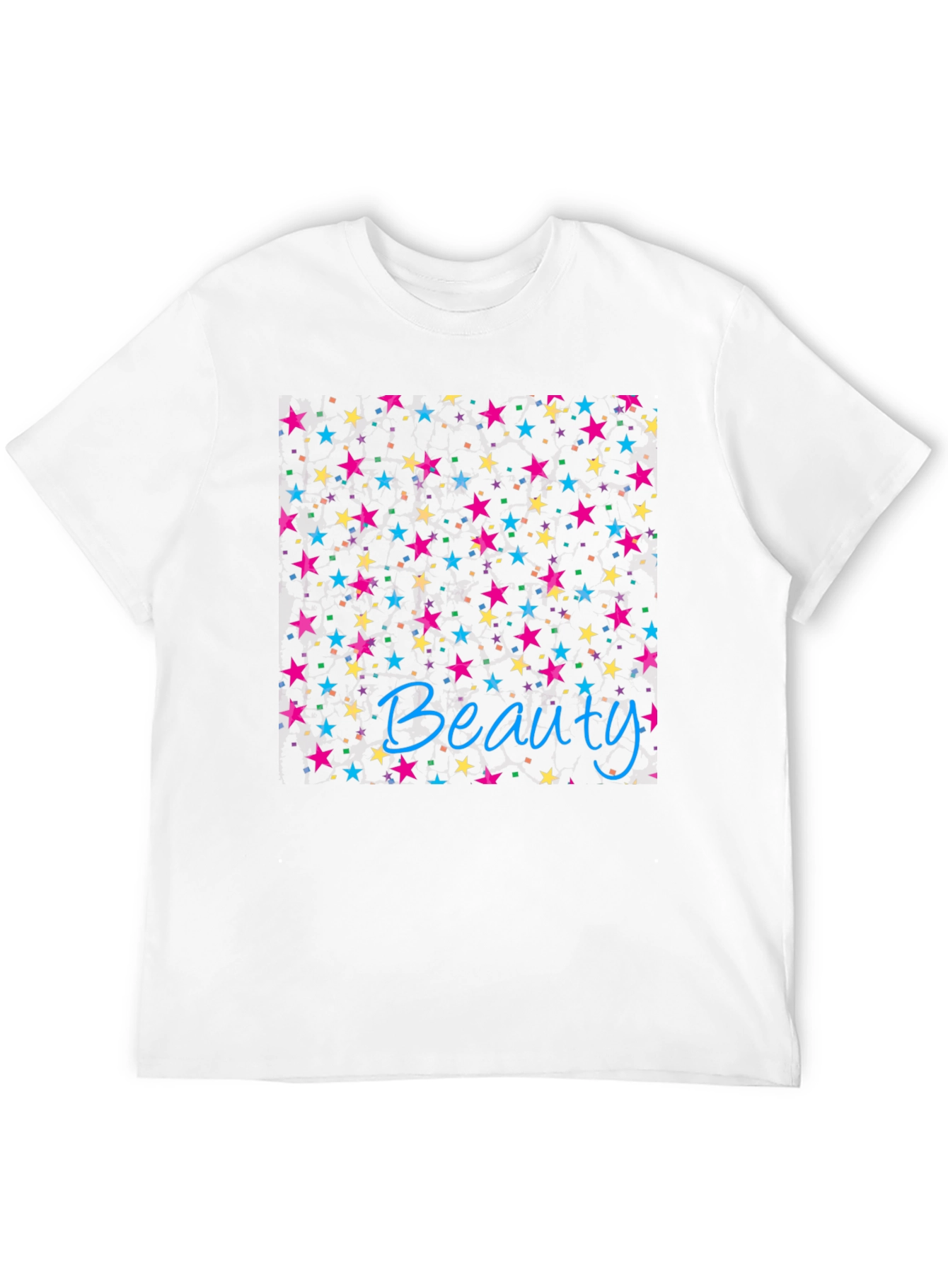 Beauty Starry Night Black T-Shirt