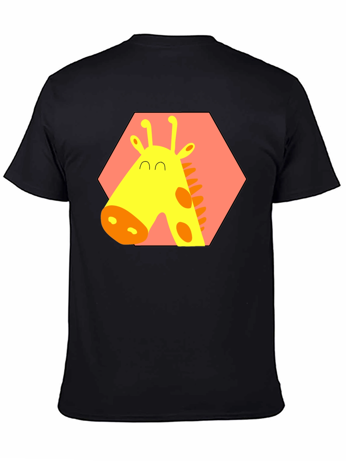 Giraffe Graphic Tee - Fun Animal Print Shirt