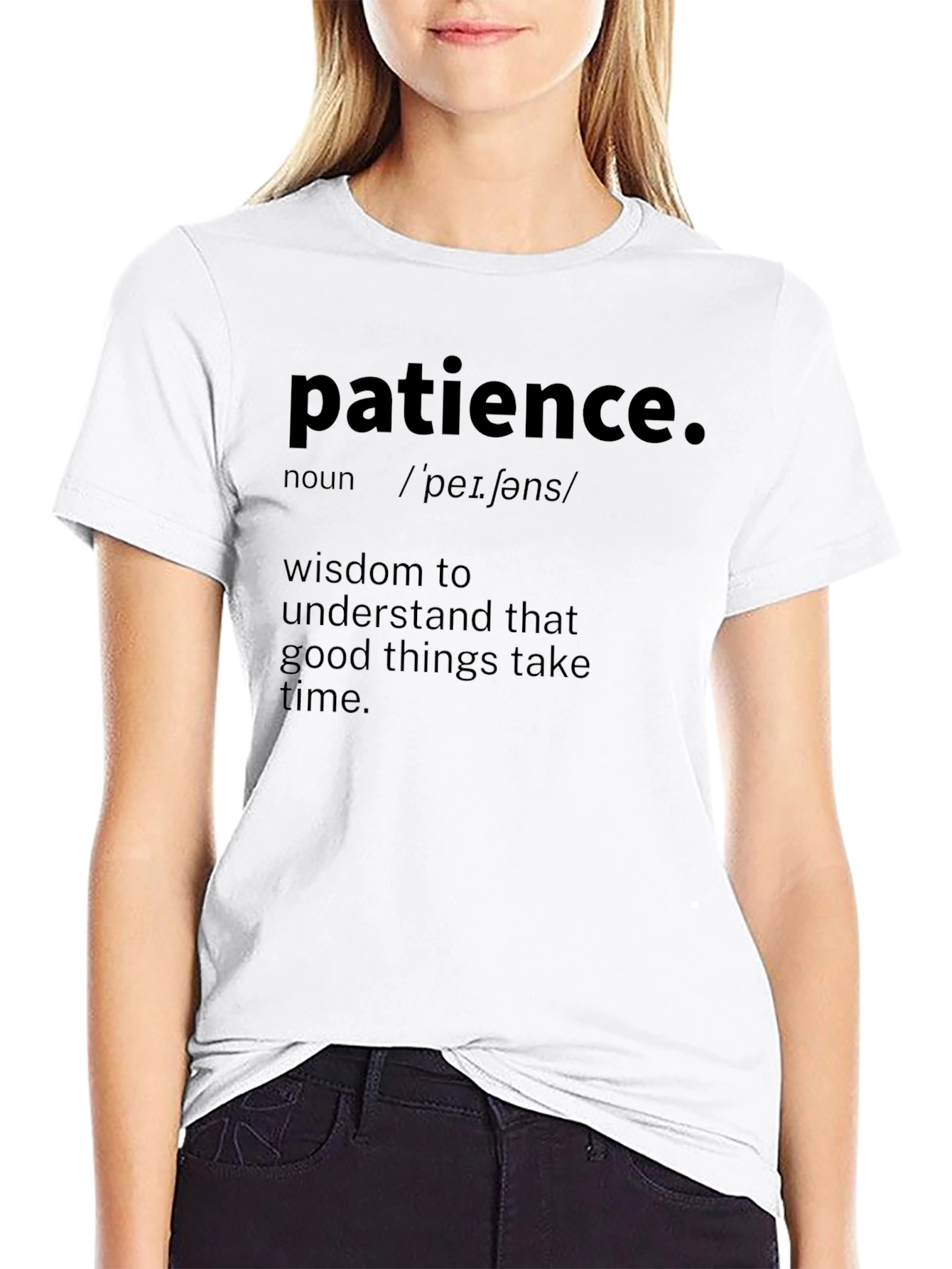 Patience Definition Graphic T-Shirt