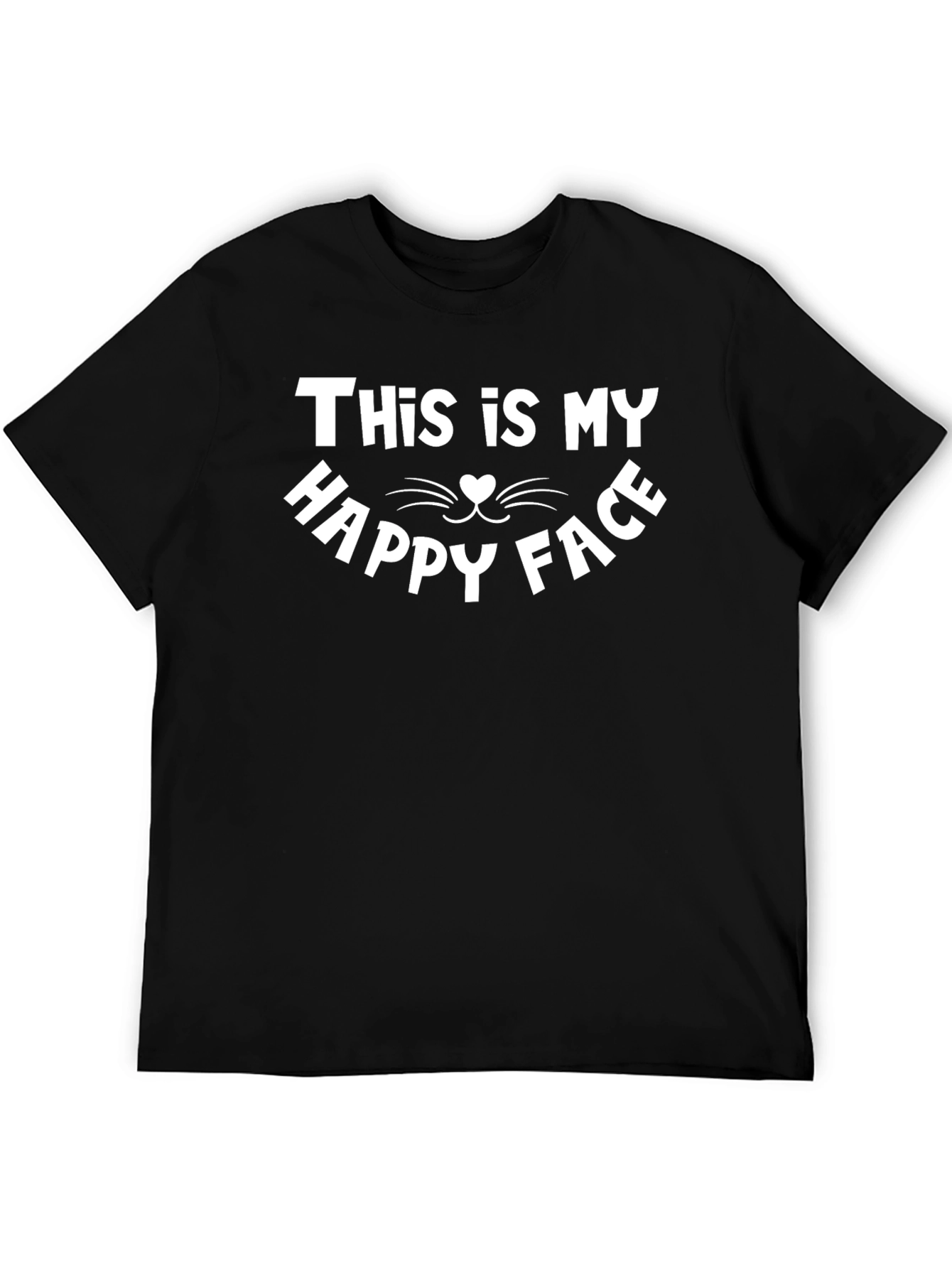 This is My Happy Face Cat T-Shirt