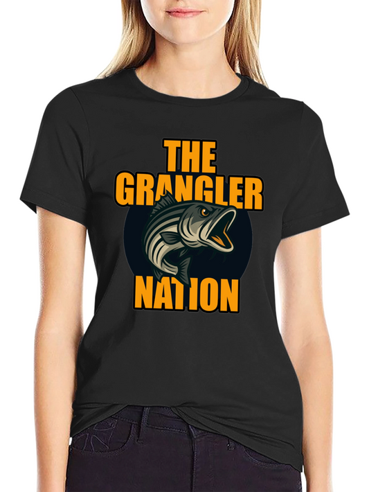 The Grangler Nation Fishing T-Shirt