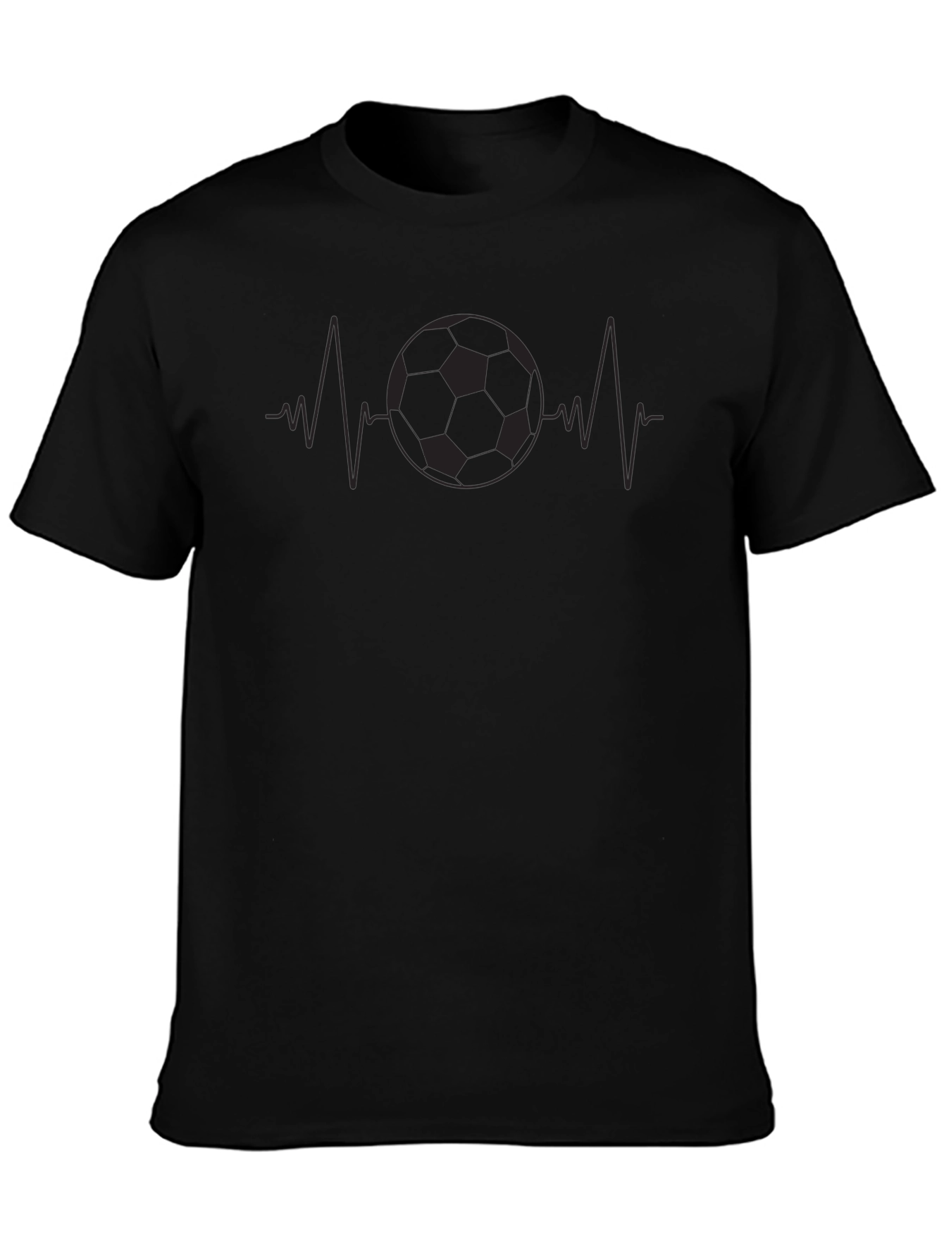 Soccer Heartbeat T-Shirt - Passion for the Game