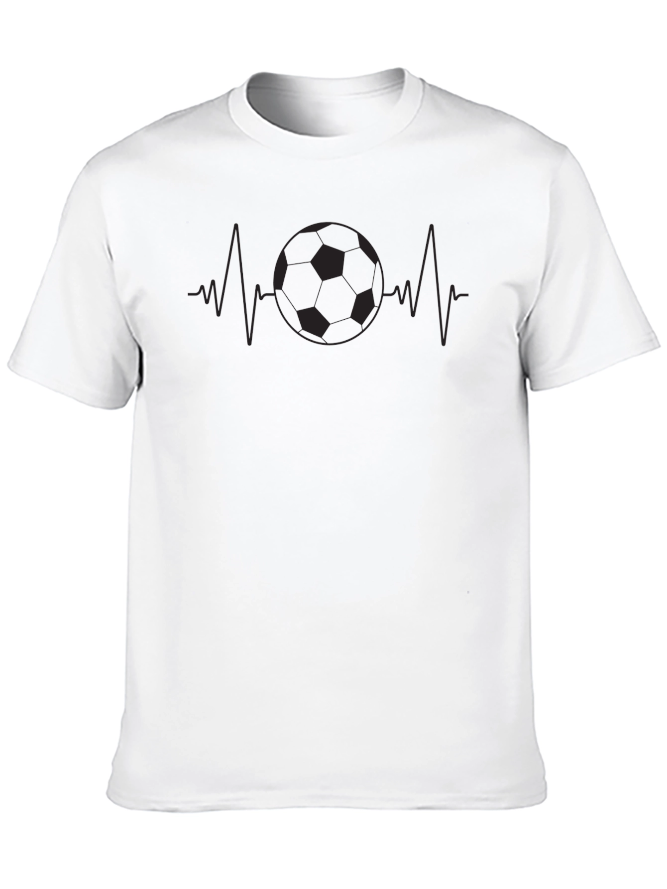 Soccer Heartbeat T-Shirt - Passion for the Game