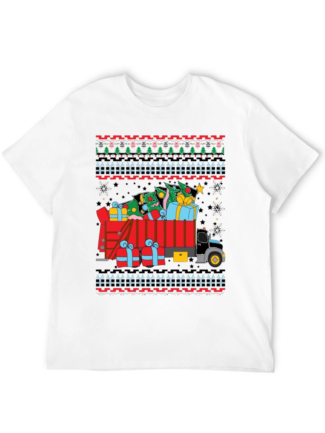 Ugly Christmas Truck T-Shirt