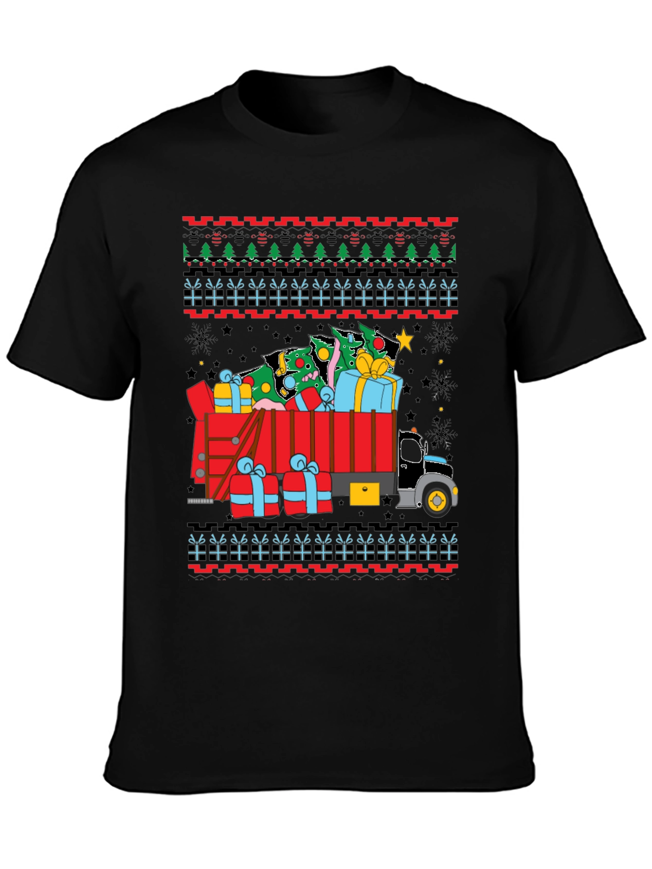 Ugly Christmas Truck T-Shirt