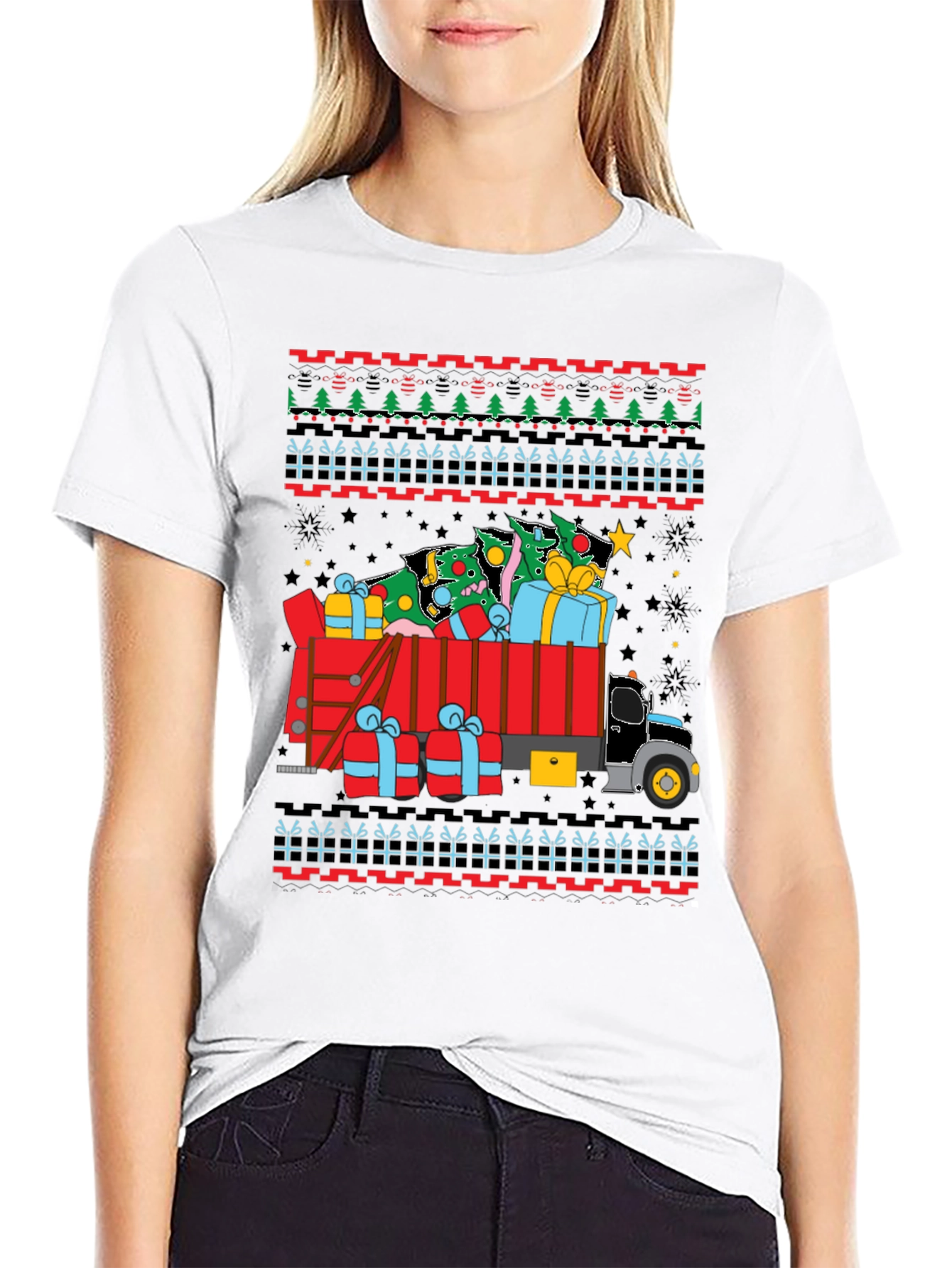 Ugly Christmas Truck T-Shirt