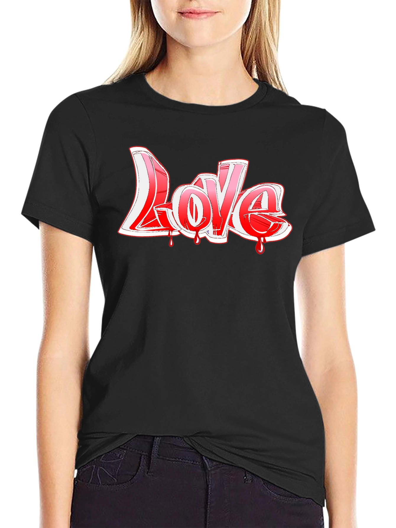 Graffiti Love T-Shirt - Bold Graphic Tee