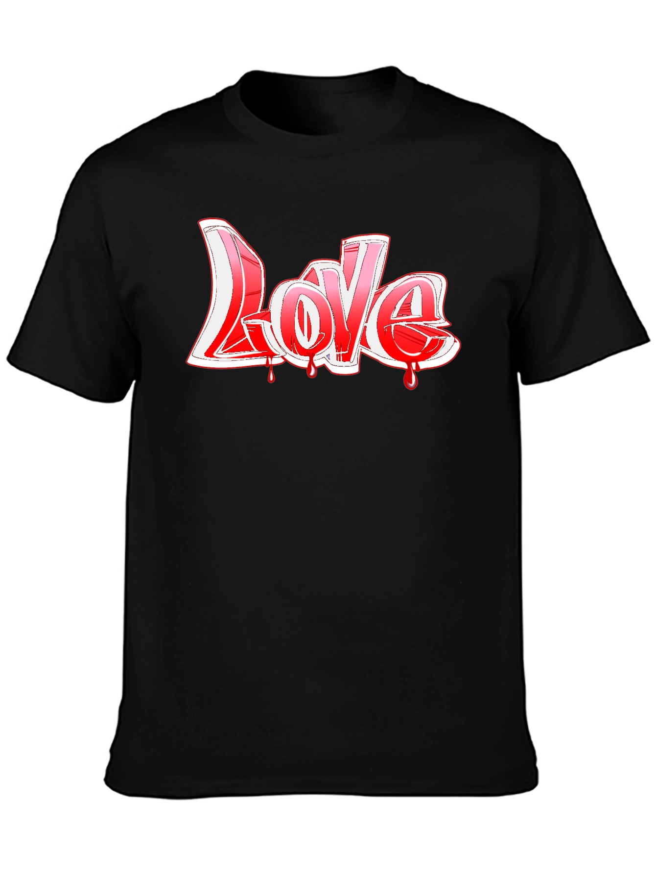 Graffiti Love T-Shirt - Bold Graphic Tee