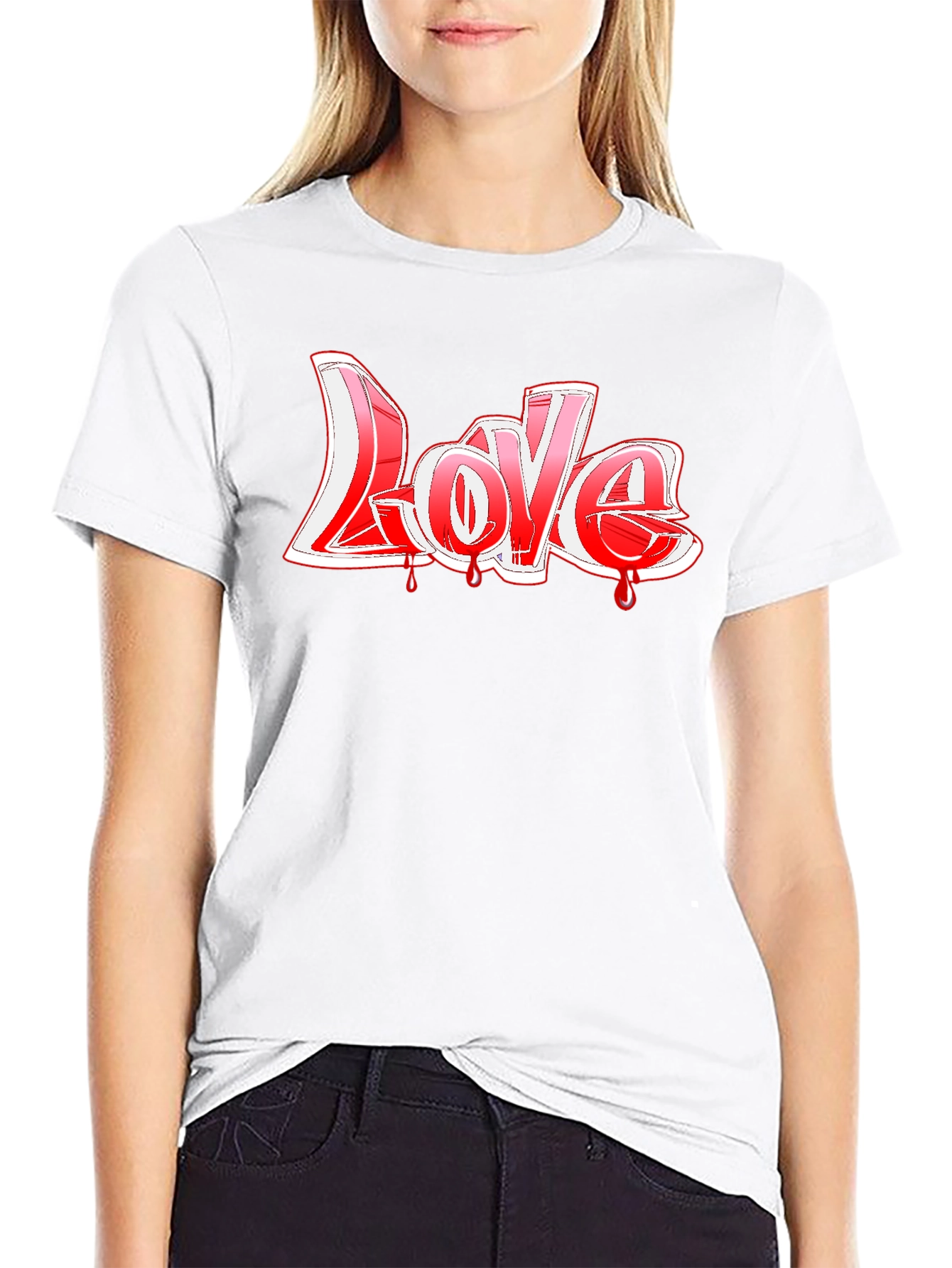 Graffiti Love T-Shirt - Bold Graphic Tee
