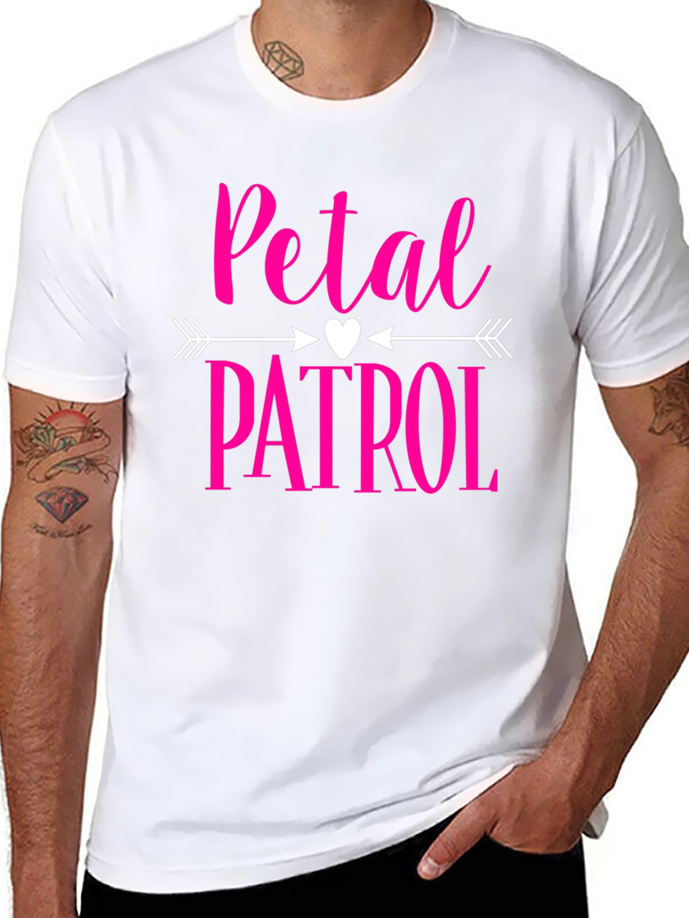 Petal Patrol Graphic Tee - Wedding Crew T-Shirt