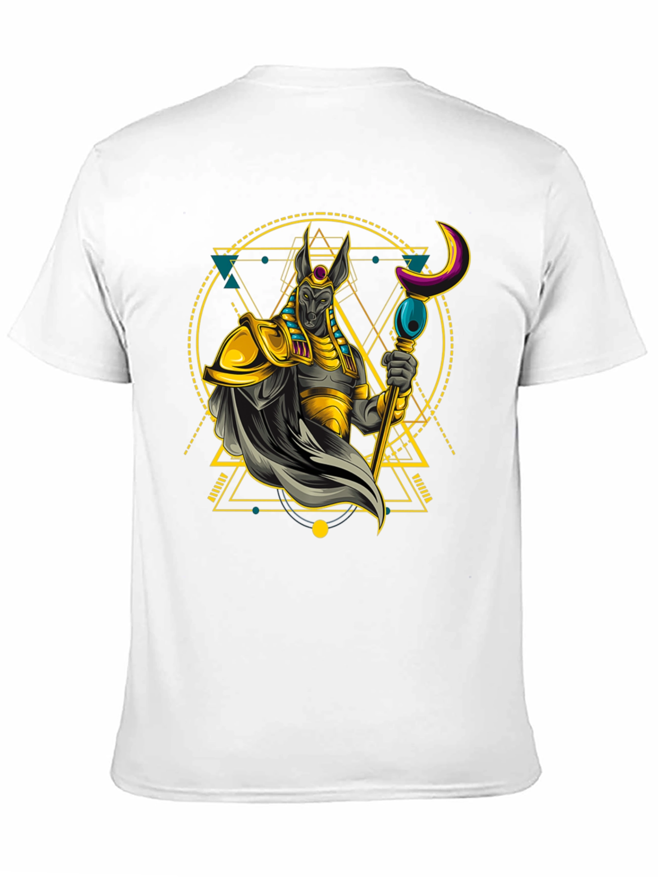 Anubis Graphic Tee - Egyptian God T-Shirt
