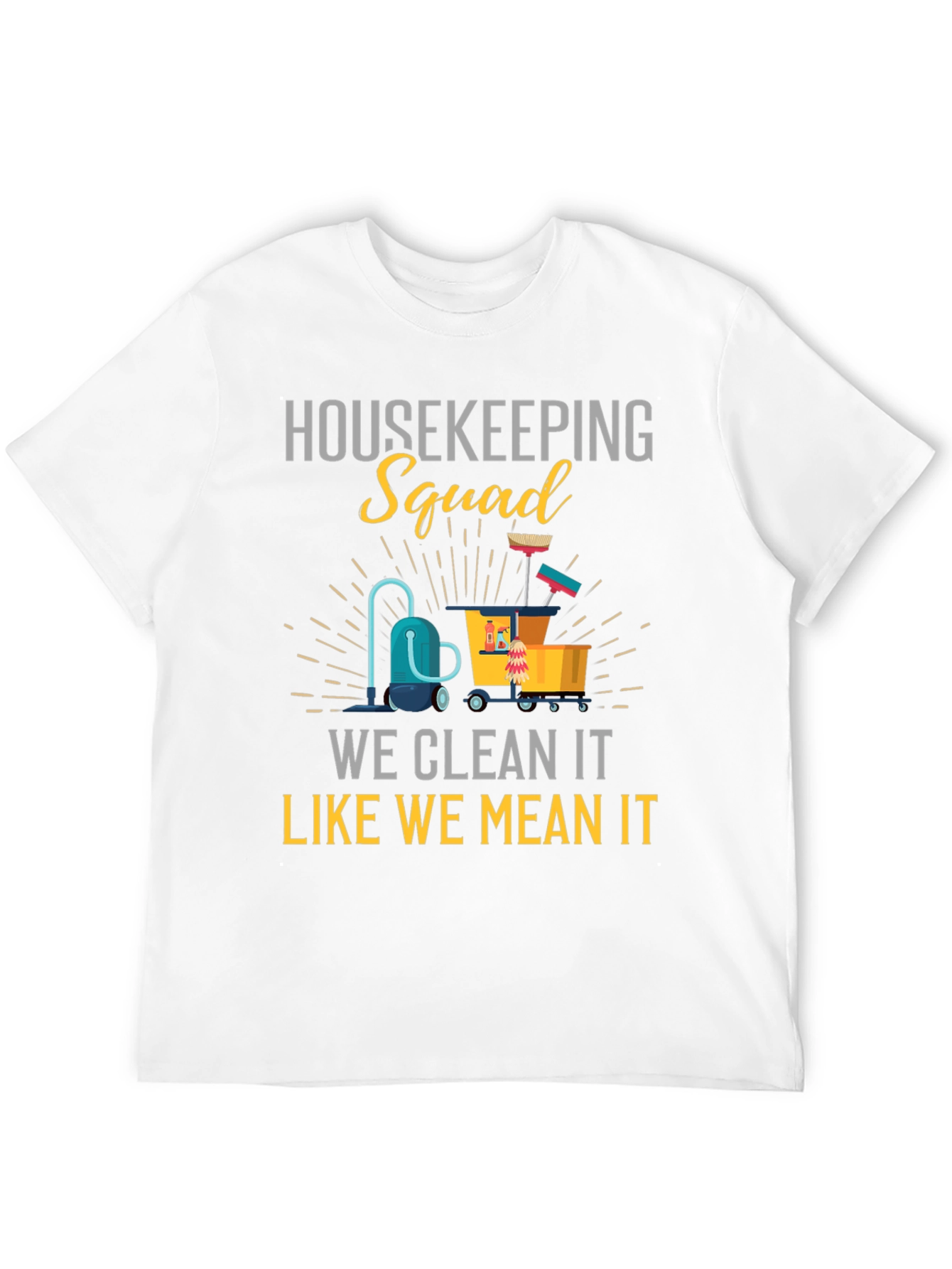 Housekeeping Squad Graphic T-Shirt