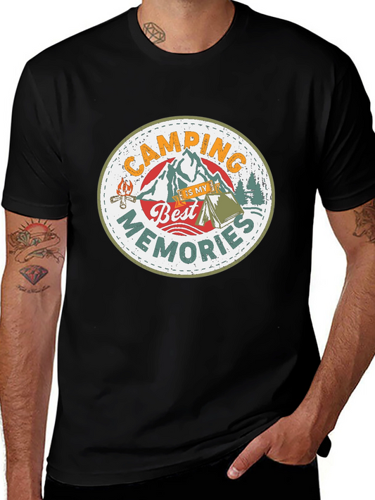 Camping Is My Best Memories Graphic Tee