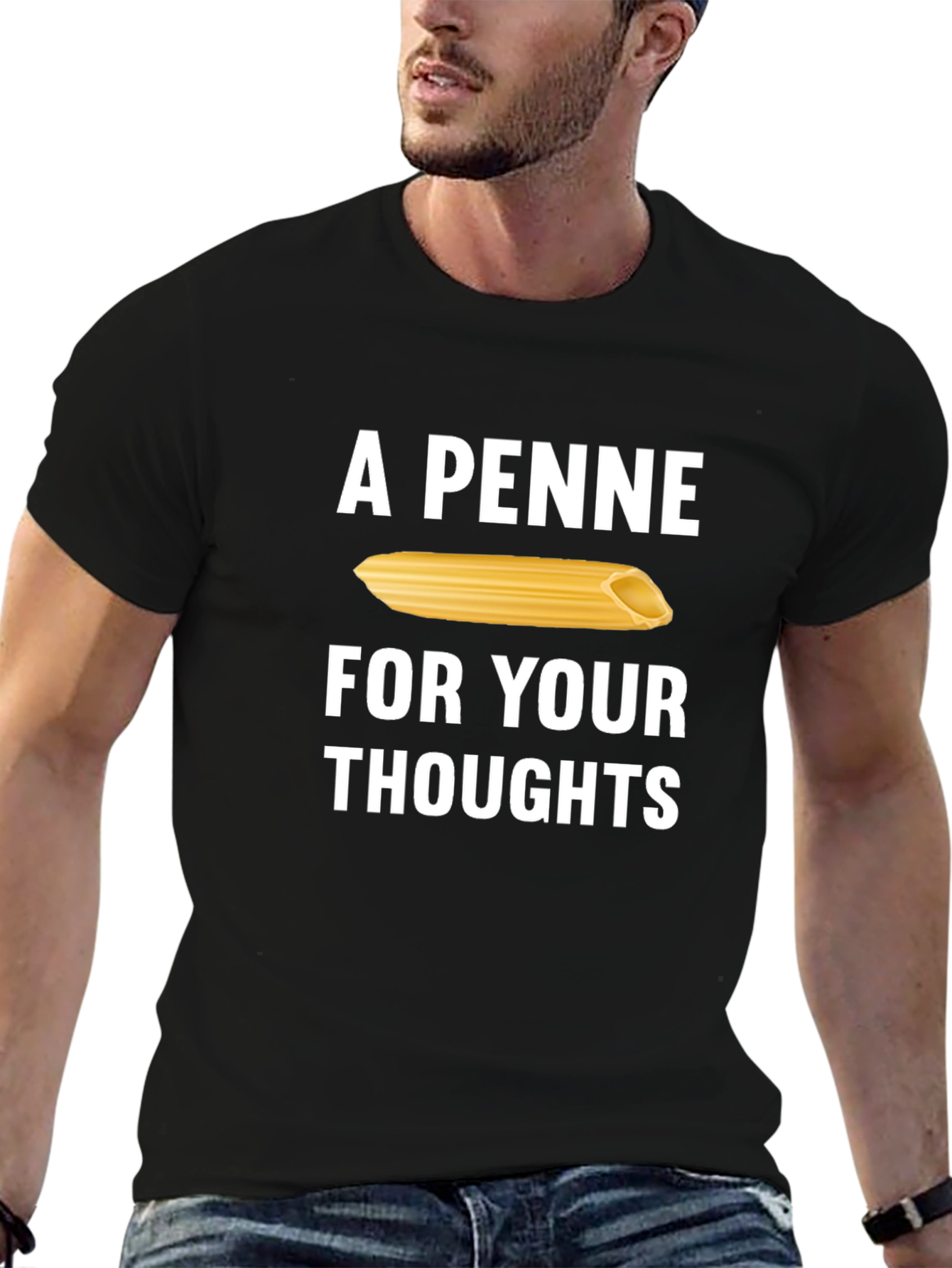 A Penne for Your Thoughts Mens T-Shirt