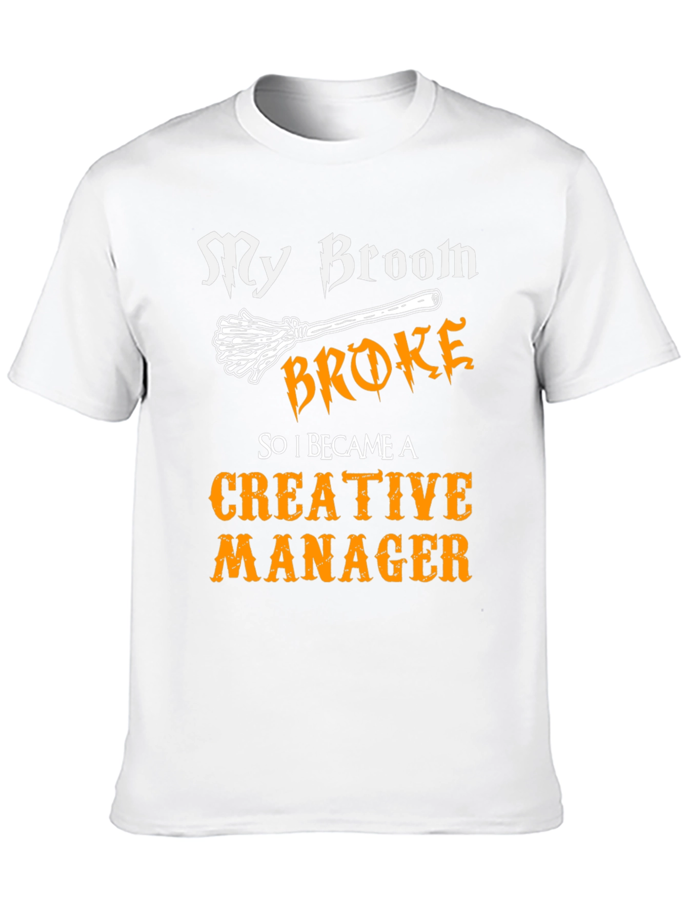 Creative Manager T-Shirt - Funny Halloween Design