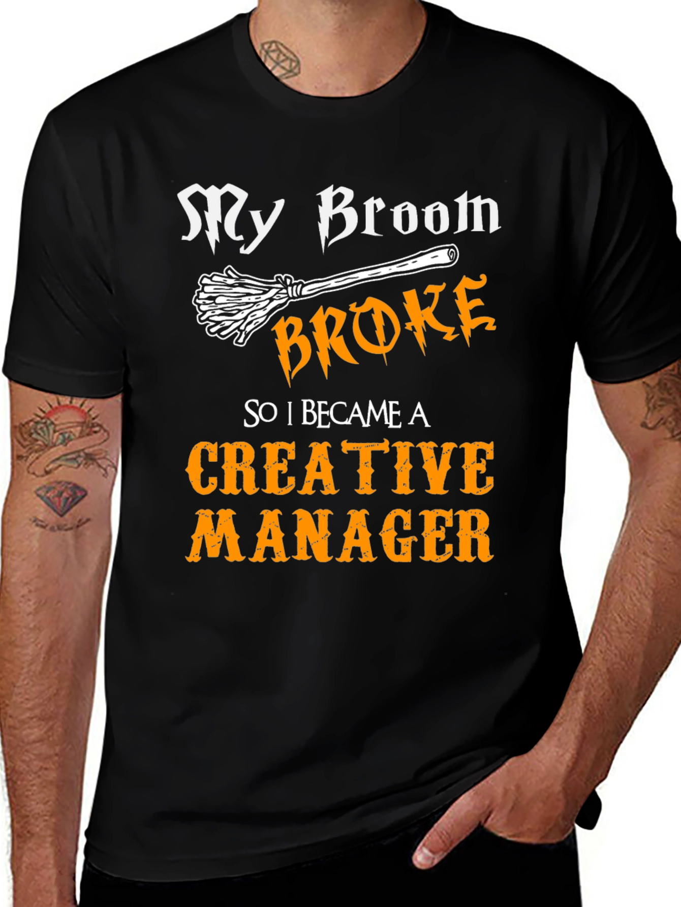 Creative Manager T-Shirt - Funny Halloween Design