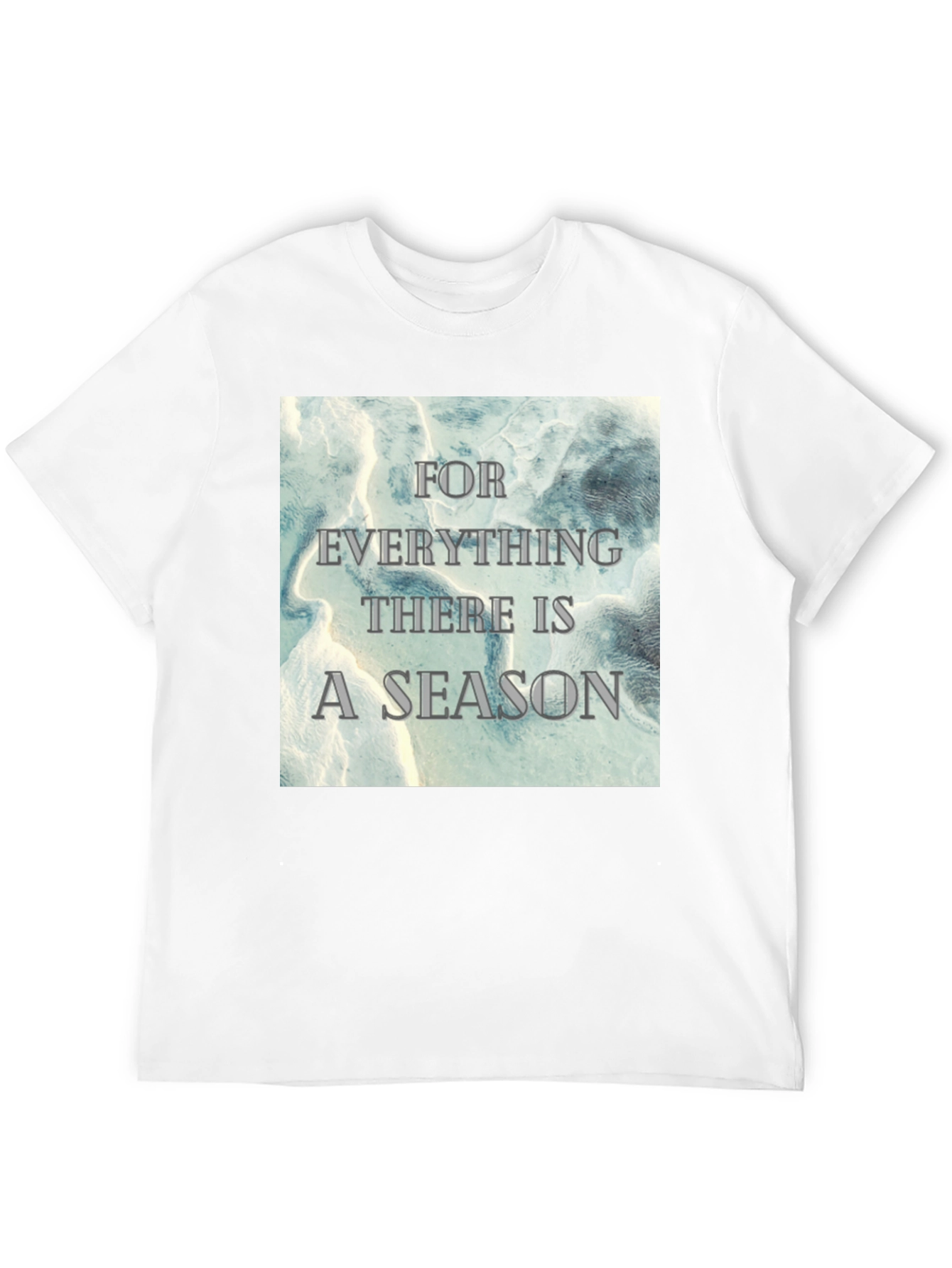 Inspirational Season Graphic Tee - Black