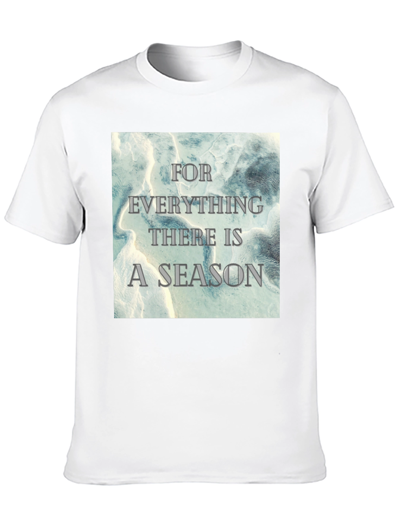 Inspirational Season Graphic Tee - Black