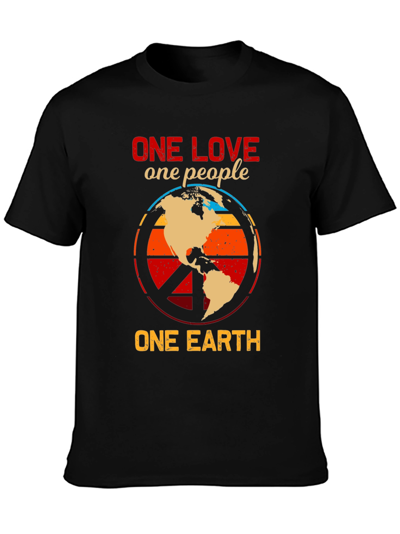 One Love Earth Peace T-Shirt