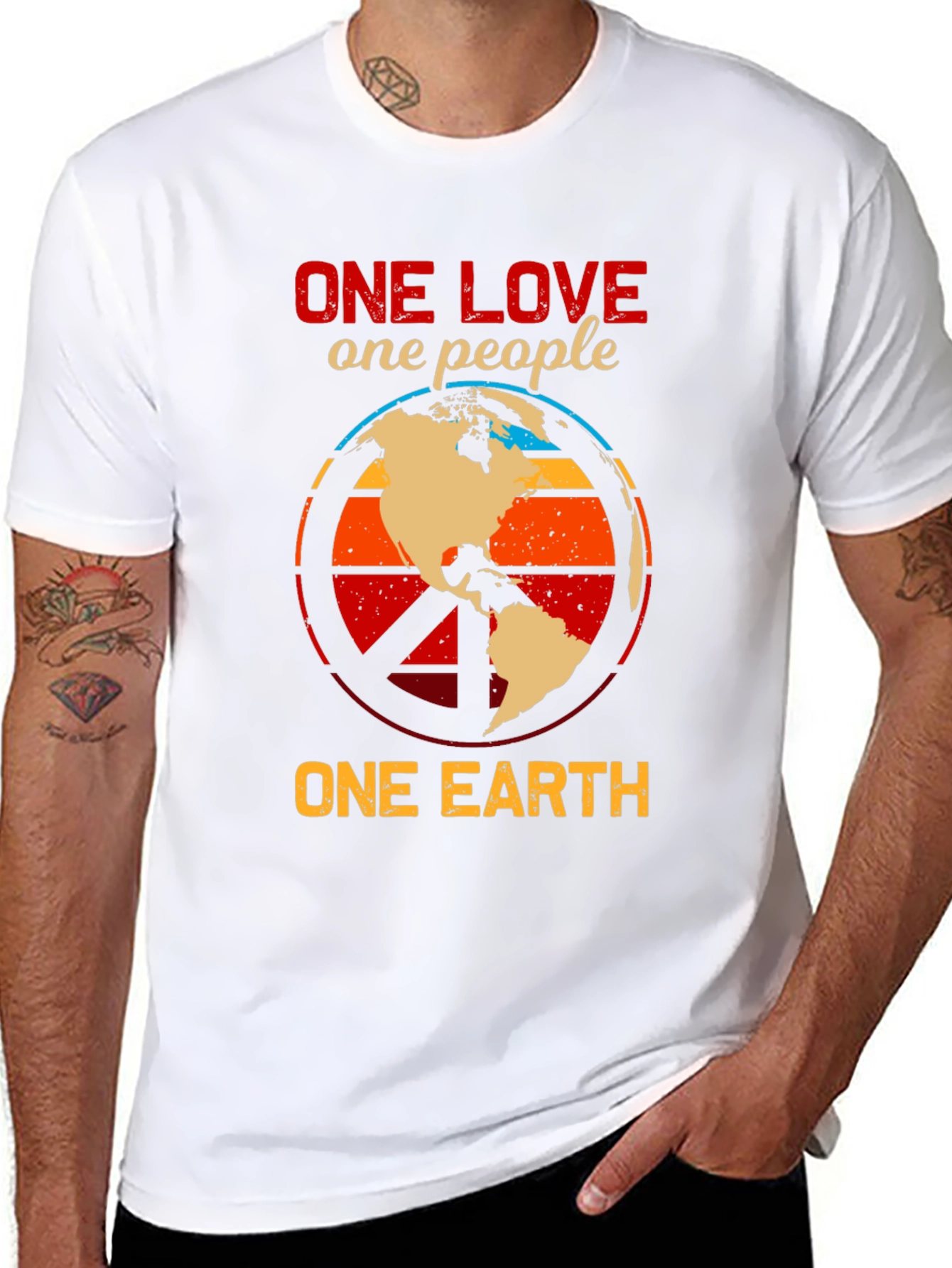 One Love Earth Peace T-Shirt
