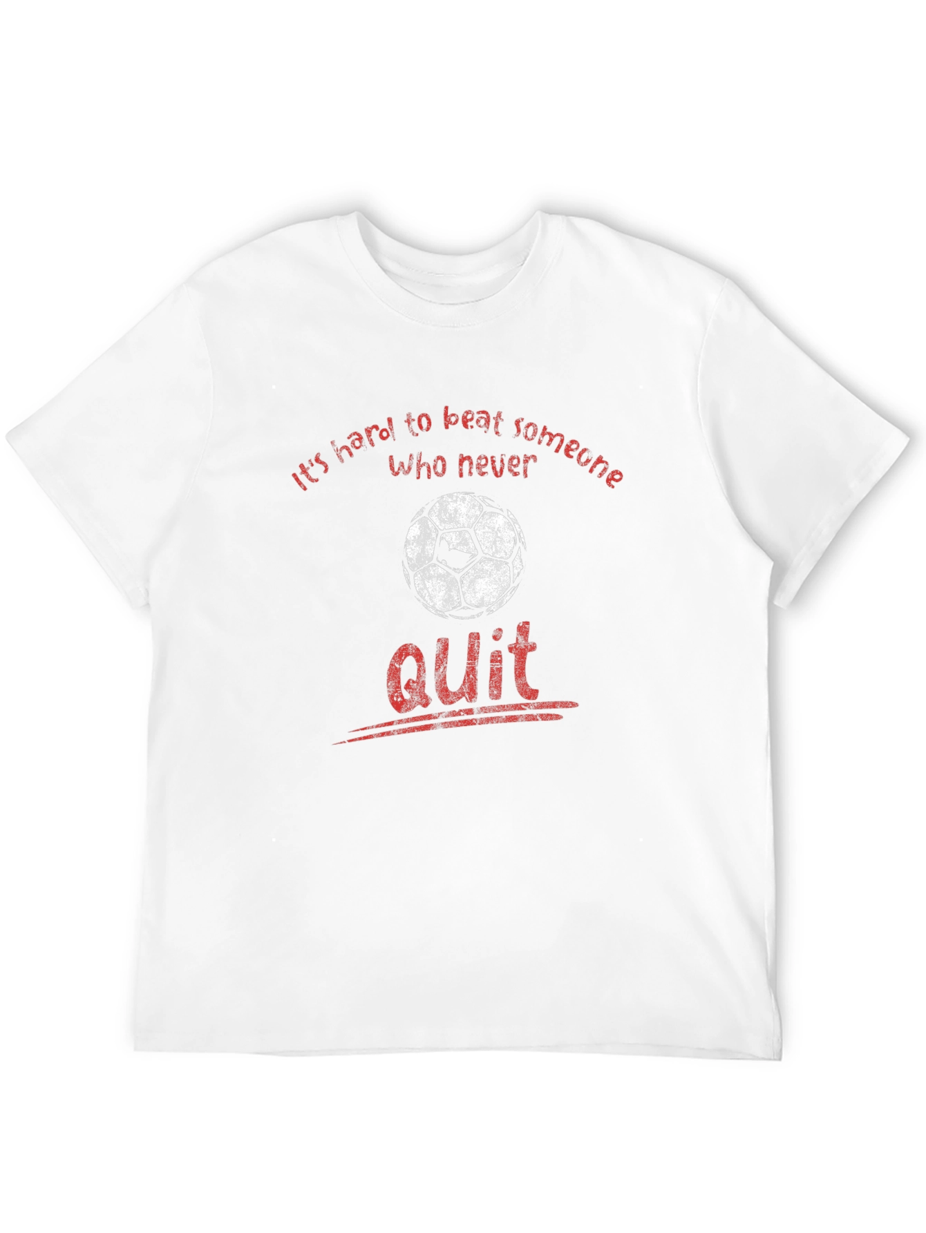 Never Quit Soccer T-Shirt