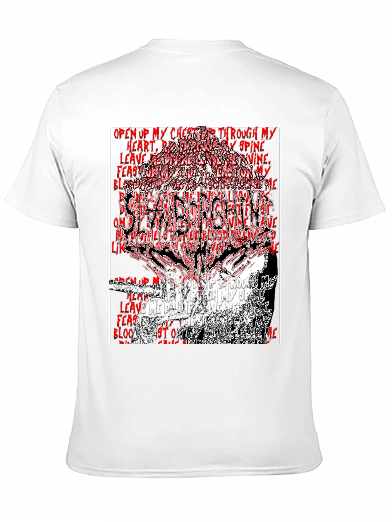 SlamBorgini Graphic Print Black T-Shirt
