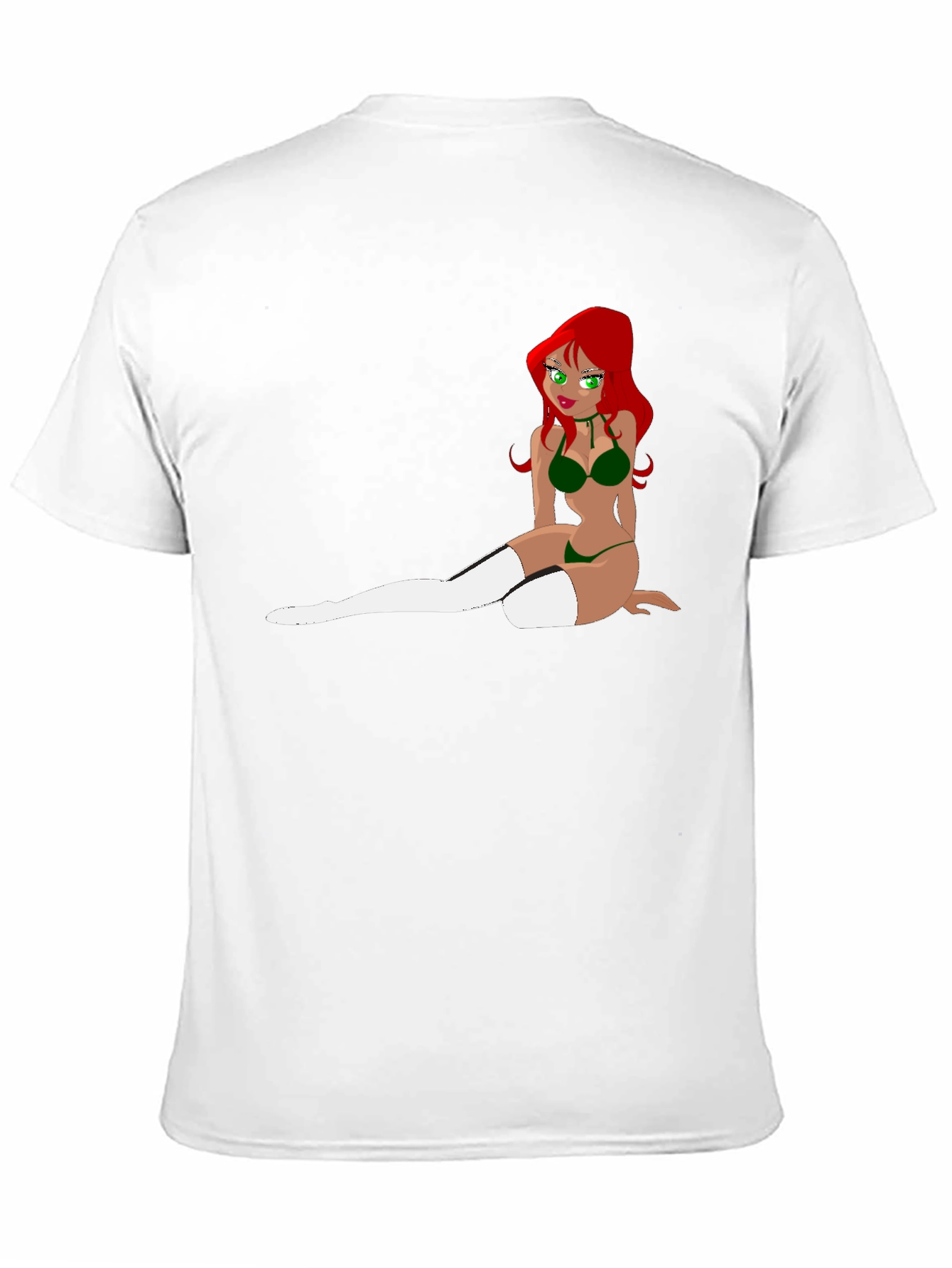 Cartoon Girl T-Shirt - Unique Graphic Tee