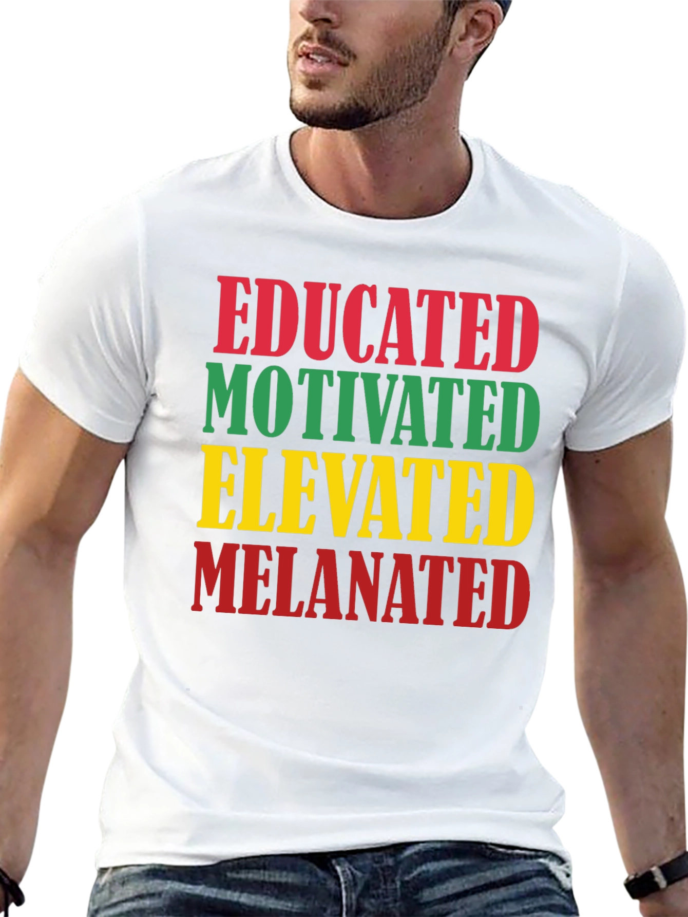 Educated Motivated Elevated Melanated T-Shirt