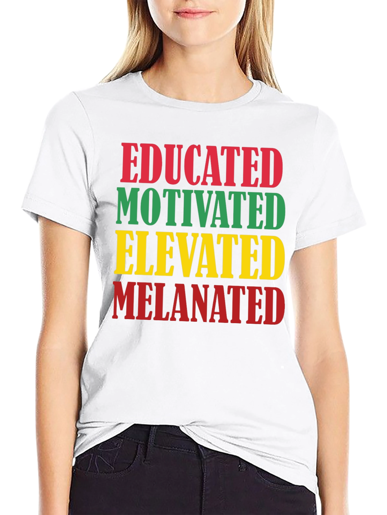 Educated Motivated Elevated Melanated T-Shirt