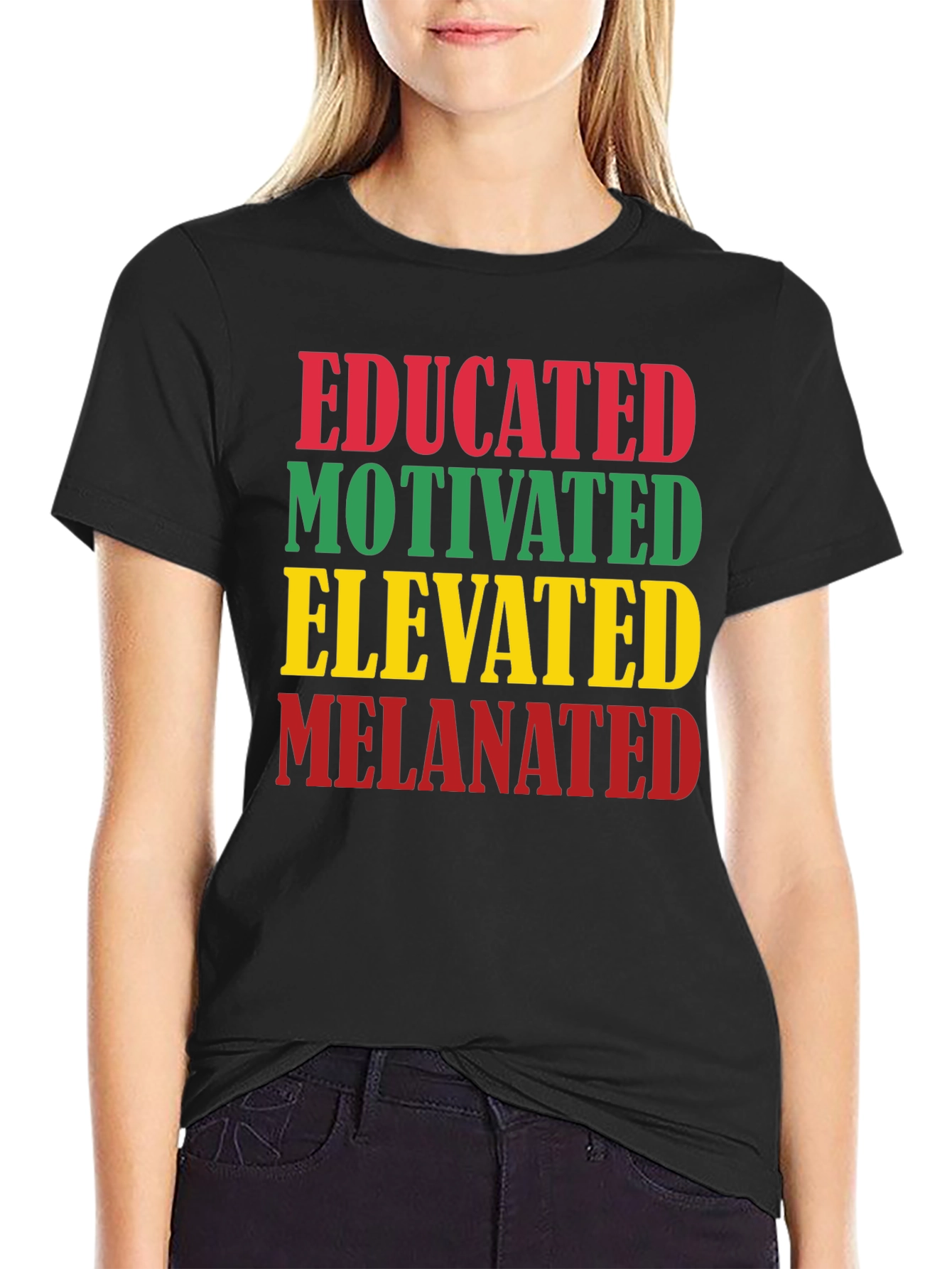 Educated Motivated Elevated Melanated T-Shirt
