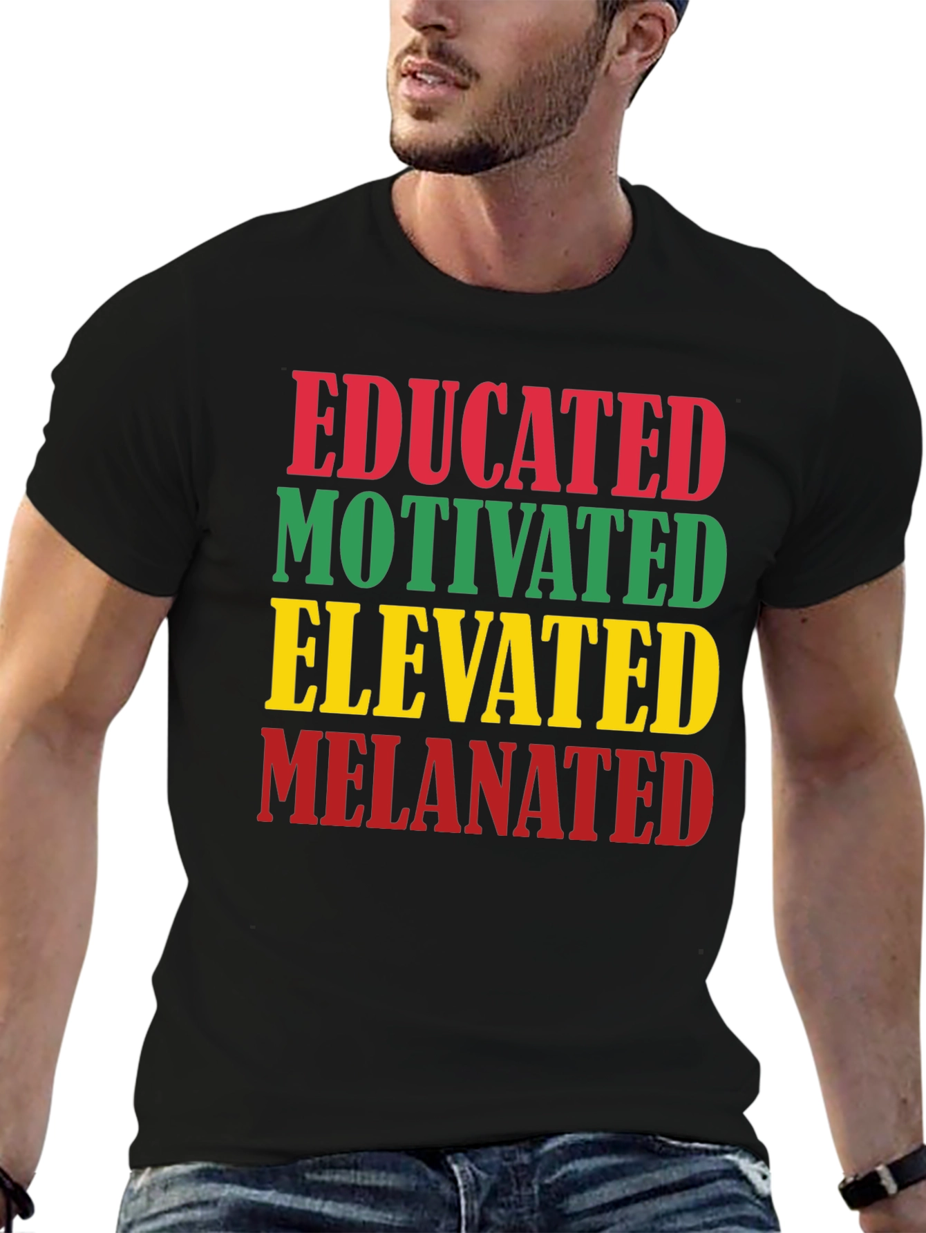 Educated Motivated Elevated Melanated T-Shirt