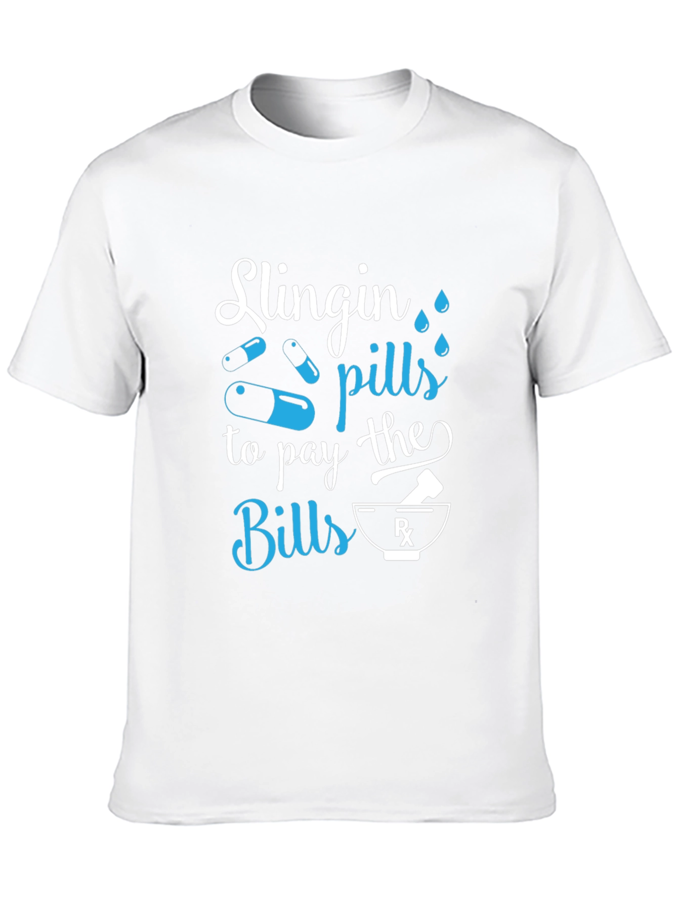 Slingin Pills Graphic Tee - Pharmacy Humor T-Shirt