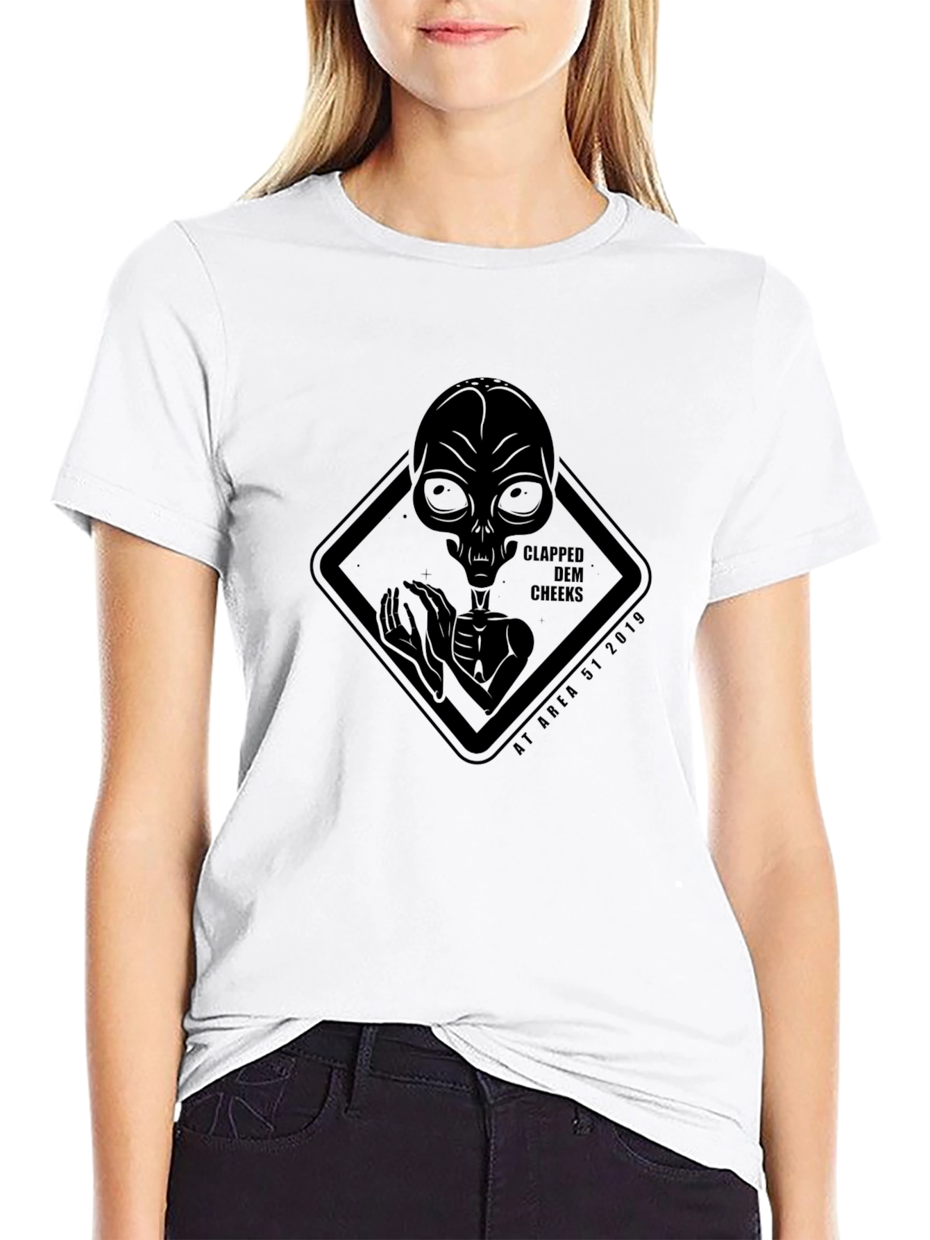 Area 51 Alien Graphic T-Shirt