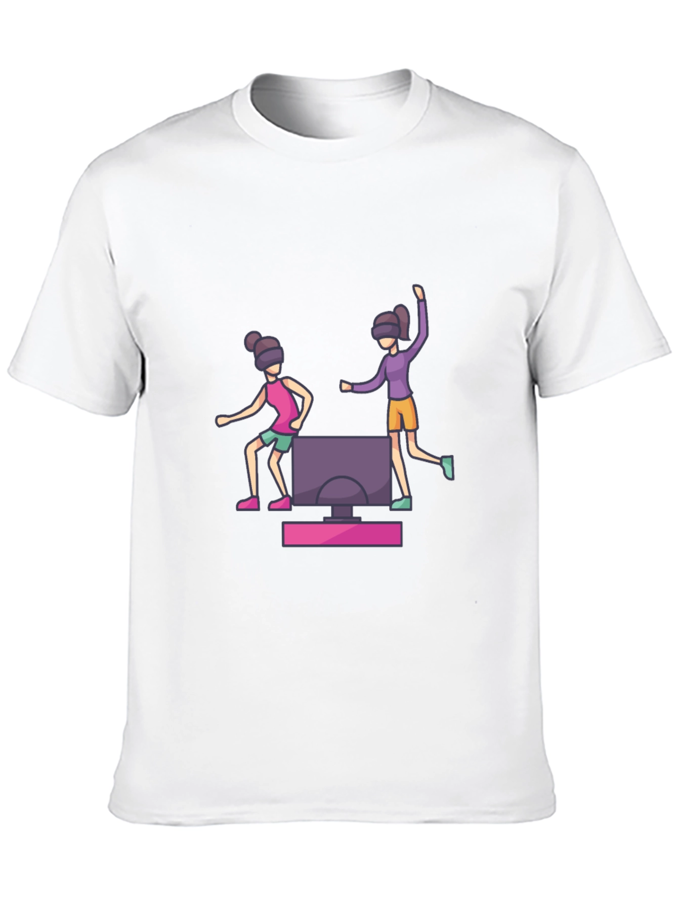 VR Gaming T-Shirt - Black Cotton Tee