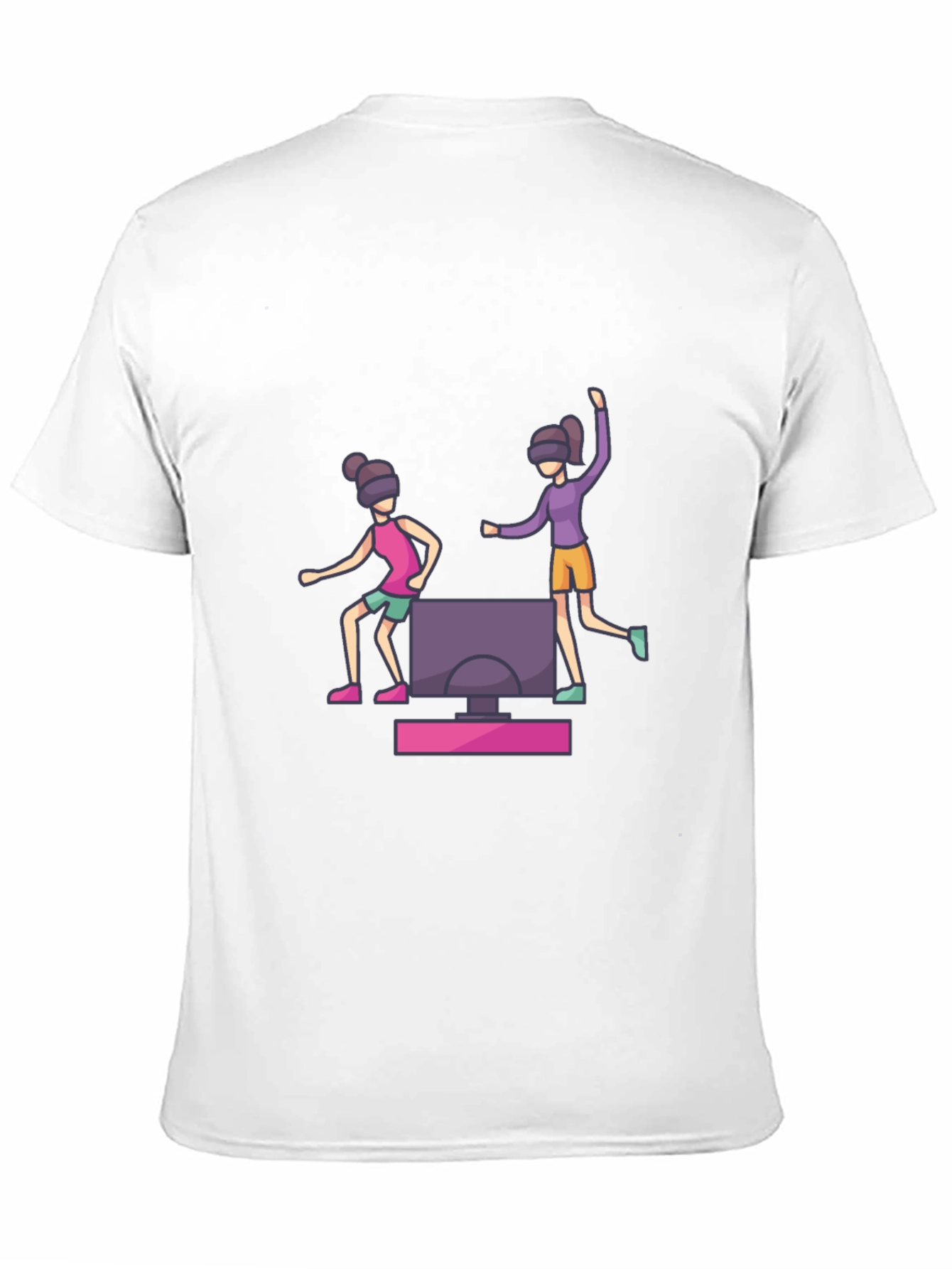 VR Gaming T-Shirt - Black Cotton Tee