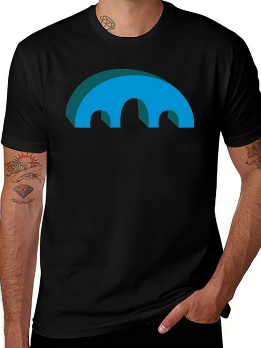 Abstract Arch Graphic T-Shirt - Modern Design