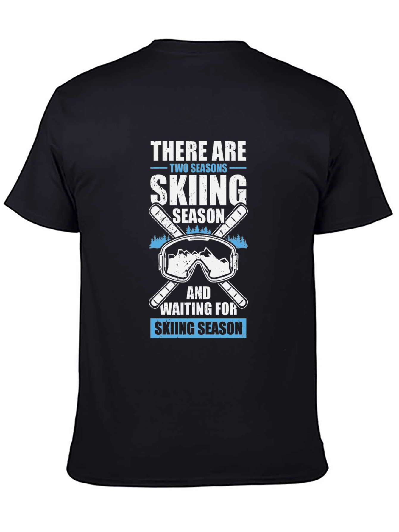 Skiing Season Graphic Tee | Mountain Lovers T-Shirt