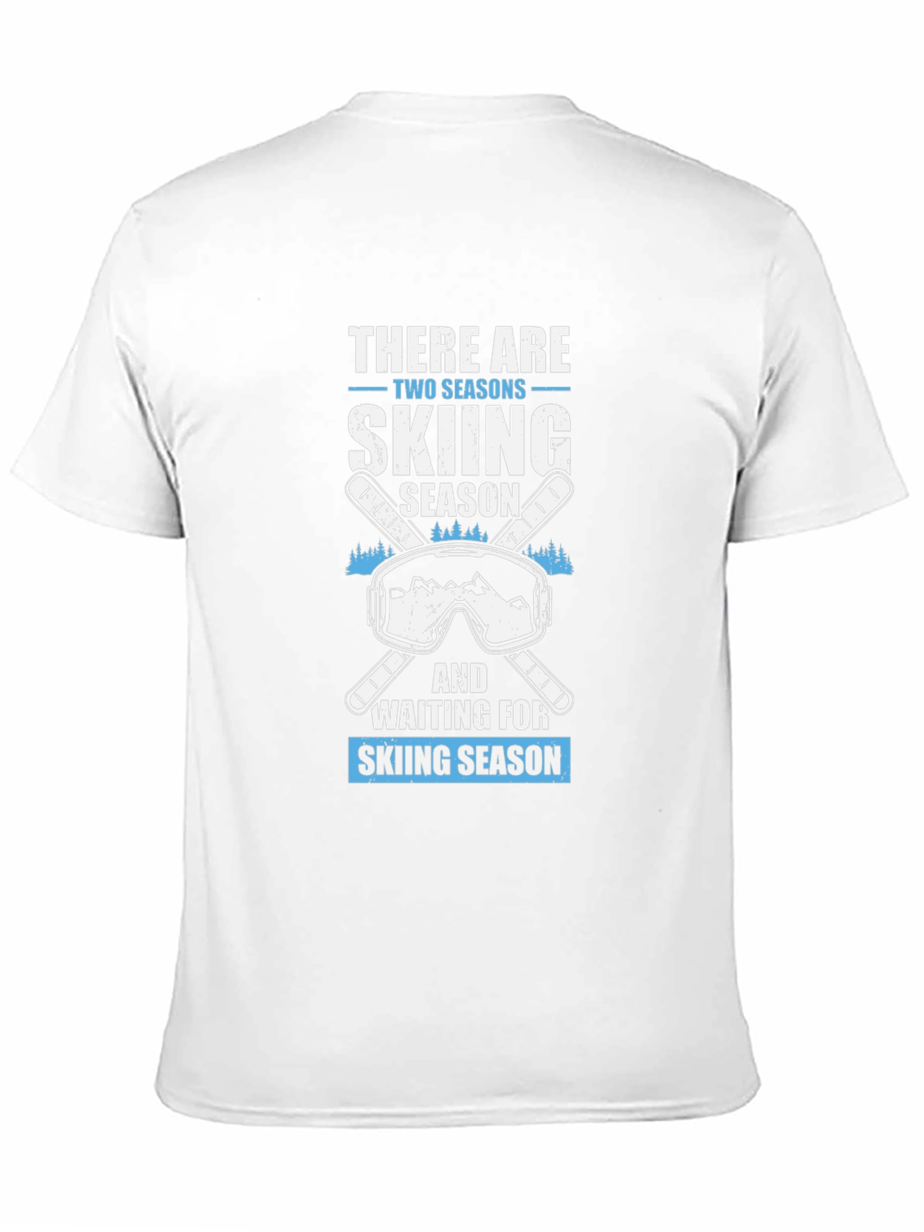 Skiing Season Graphic Tee | Mountain Lovers T-Shirt