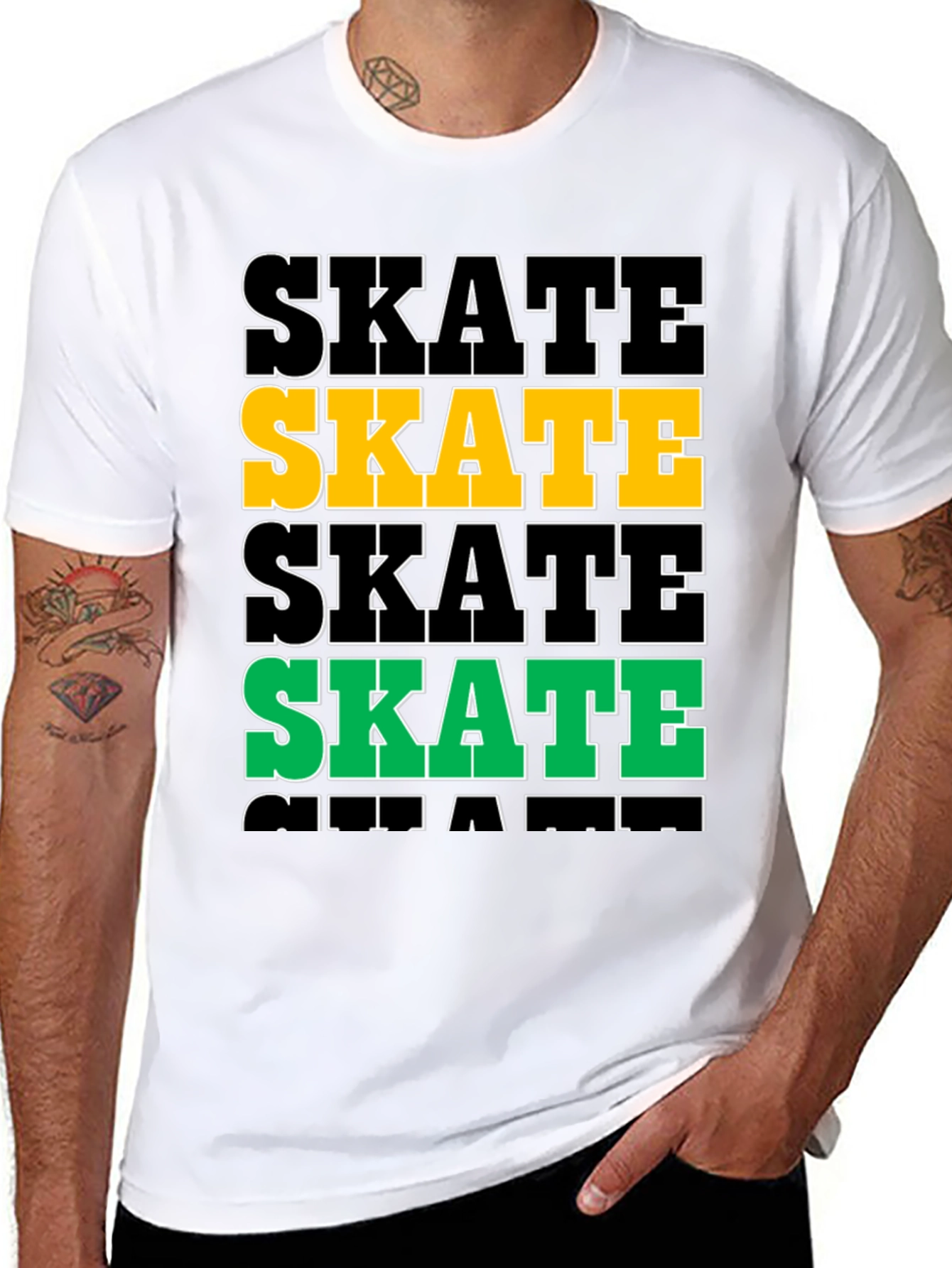 Skate Graphic Tee - Cool Streetwear
